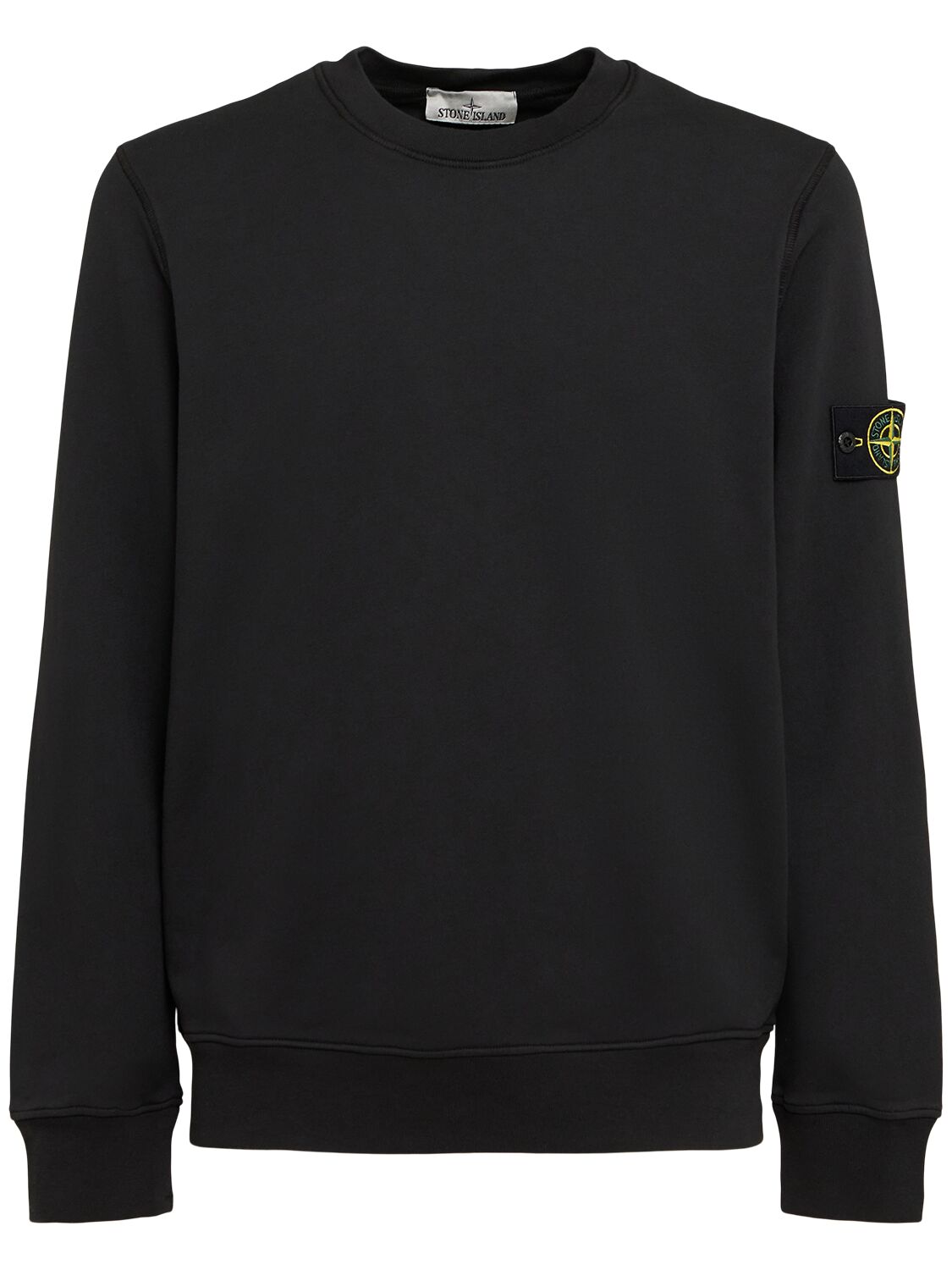 Sweat-shirt En Coton - STONE ISLAND - Modalova