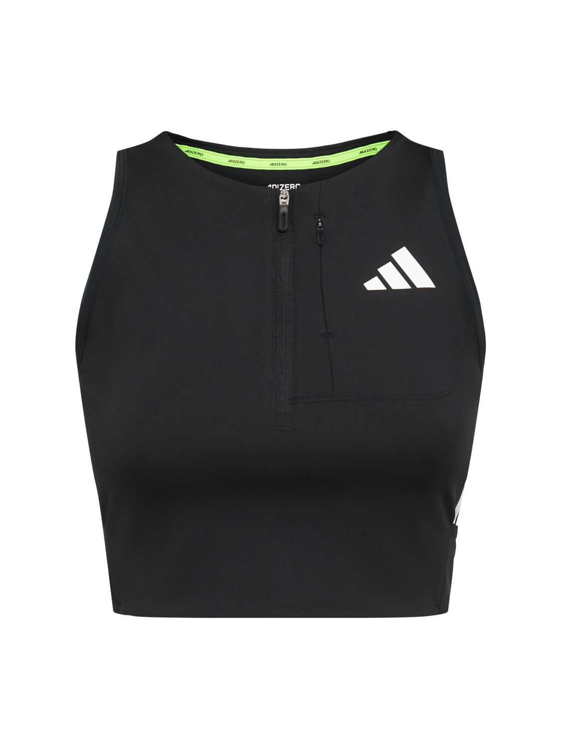 ADIDAS ORIGINALS Adizero Zip Crop Top