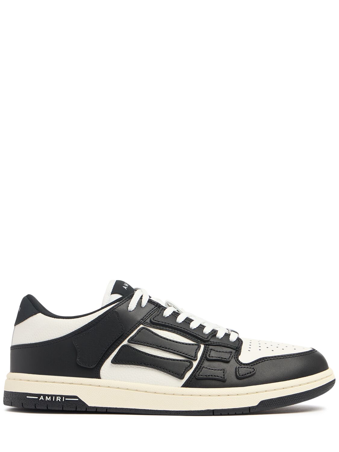 Amiri Contemporary Black Sneakers With Elevated Midsole