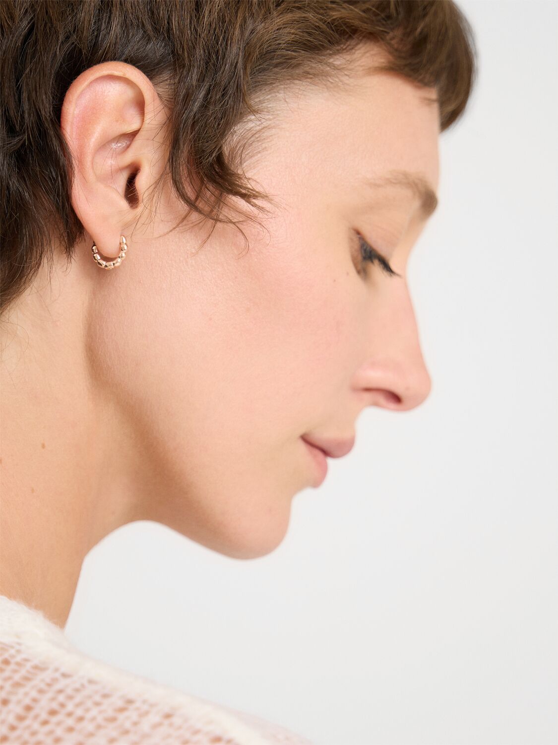 Mono Boucle D'oreille En 9 K Granelli - DODO - Modalova
