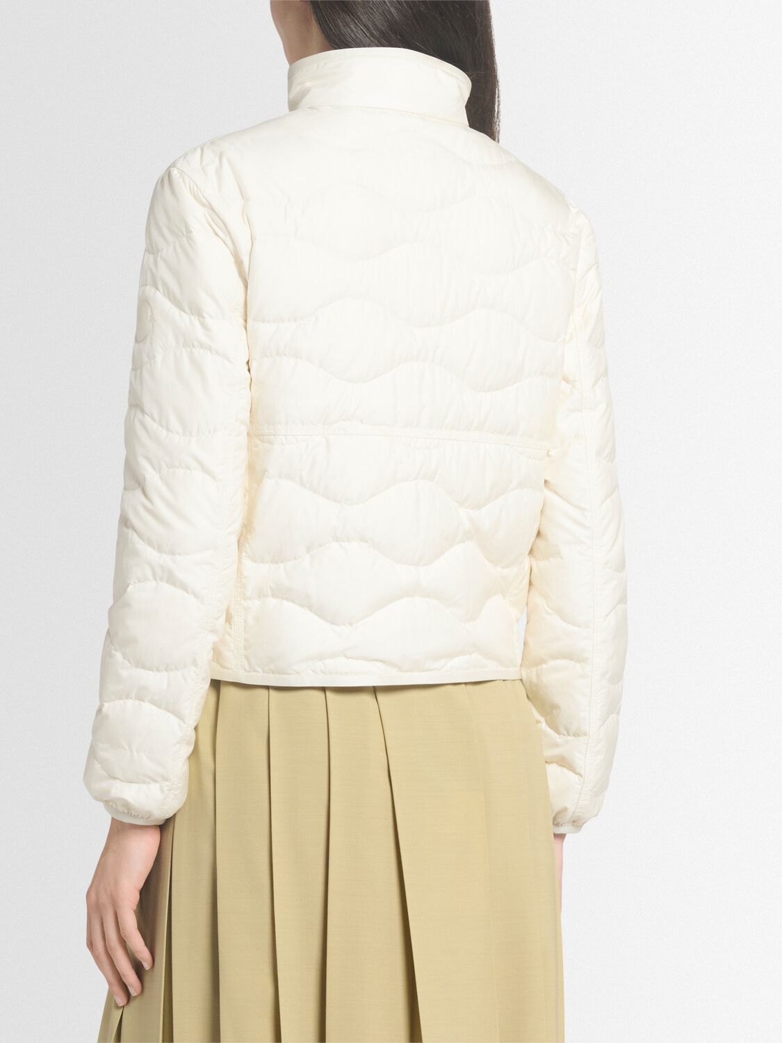 Moncler Tegea Wave Quilted Down Jacket