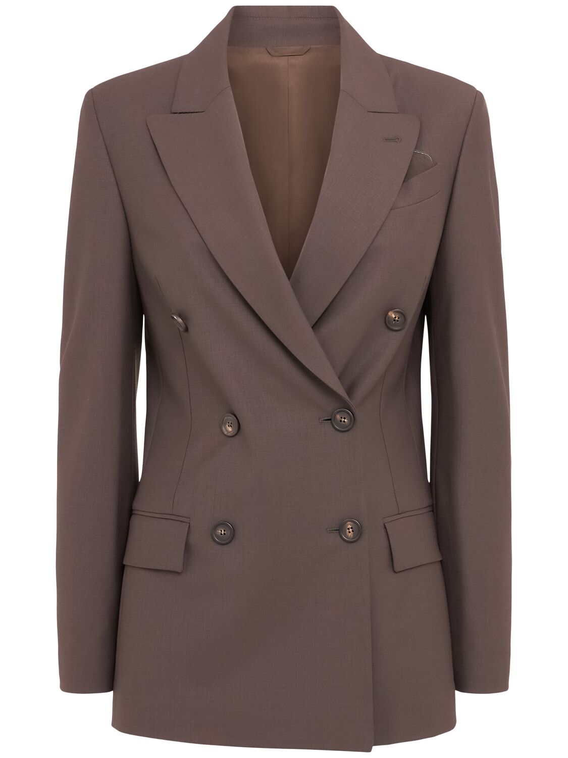 Blazer À Double Boutonnage - BRUNELLO CUCINELLI - Modalova