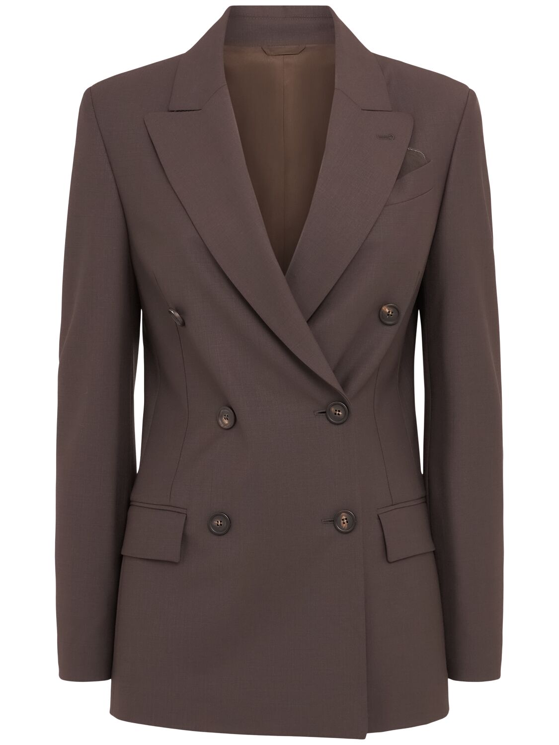 Blazer À Double Boutonnage - BRUNELLO CUCINELLI - Modalova