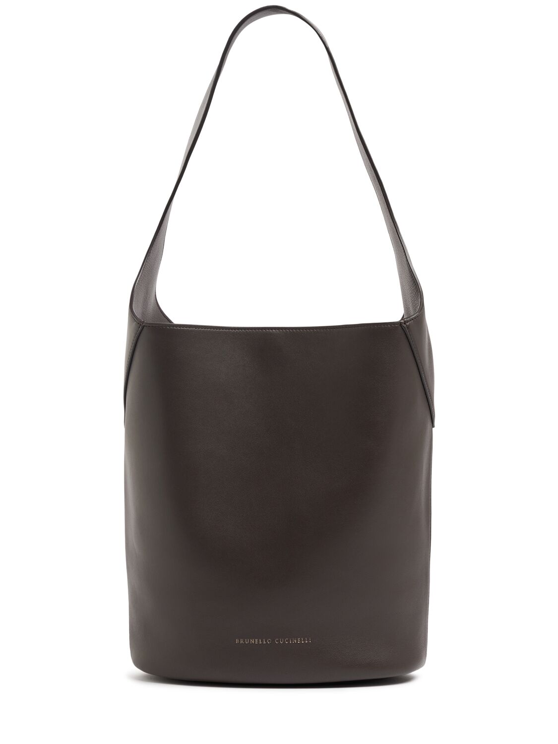 Sac Cabas En Cuir Nappa Brillant - BRUNELLO CUCINELLI - Modalova