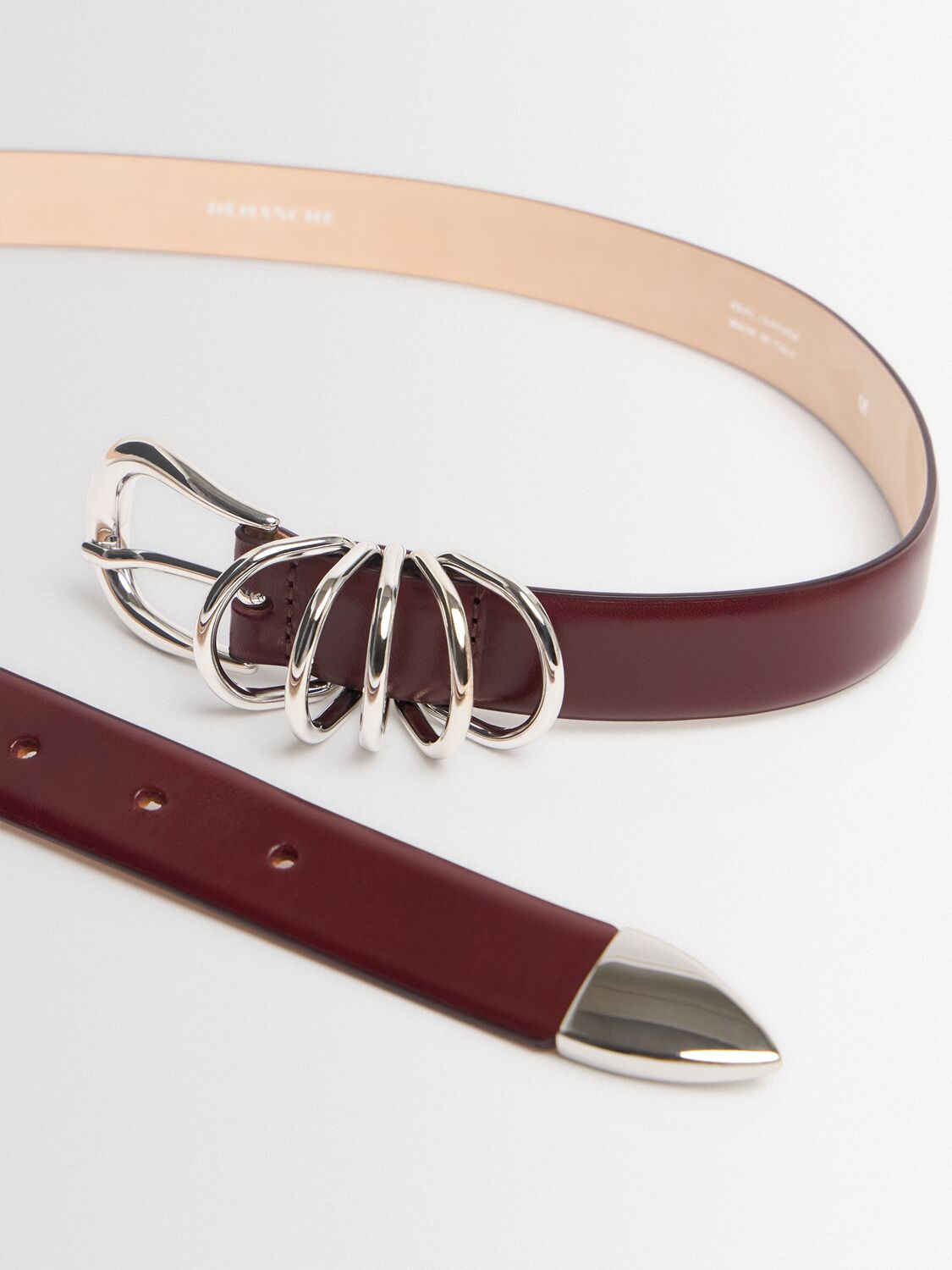 Dehanche Hollyhock Suede Belt