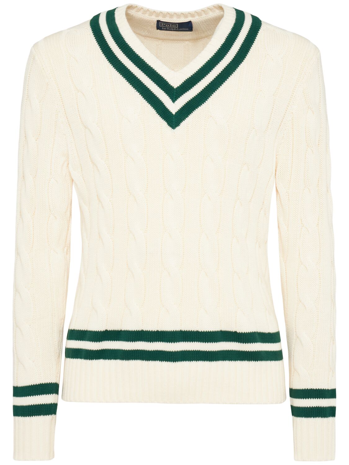 Pull-over En Maille Côtelée - POLO RALPH LAUREN - Modalova