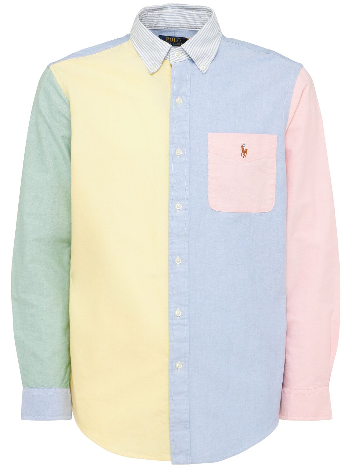 Chemise En Coton Color-block - POLO RALPH LAUREN - Modalova