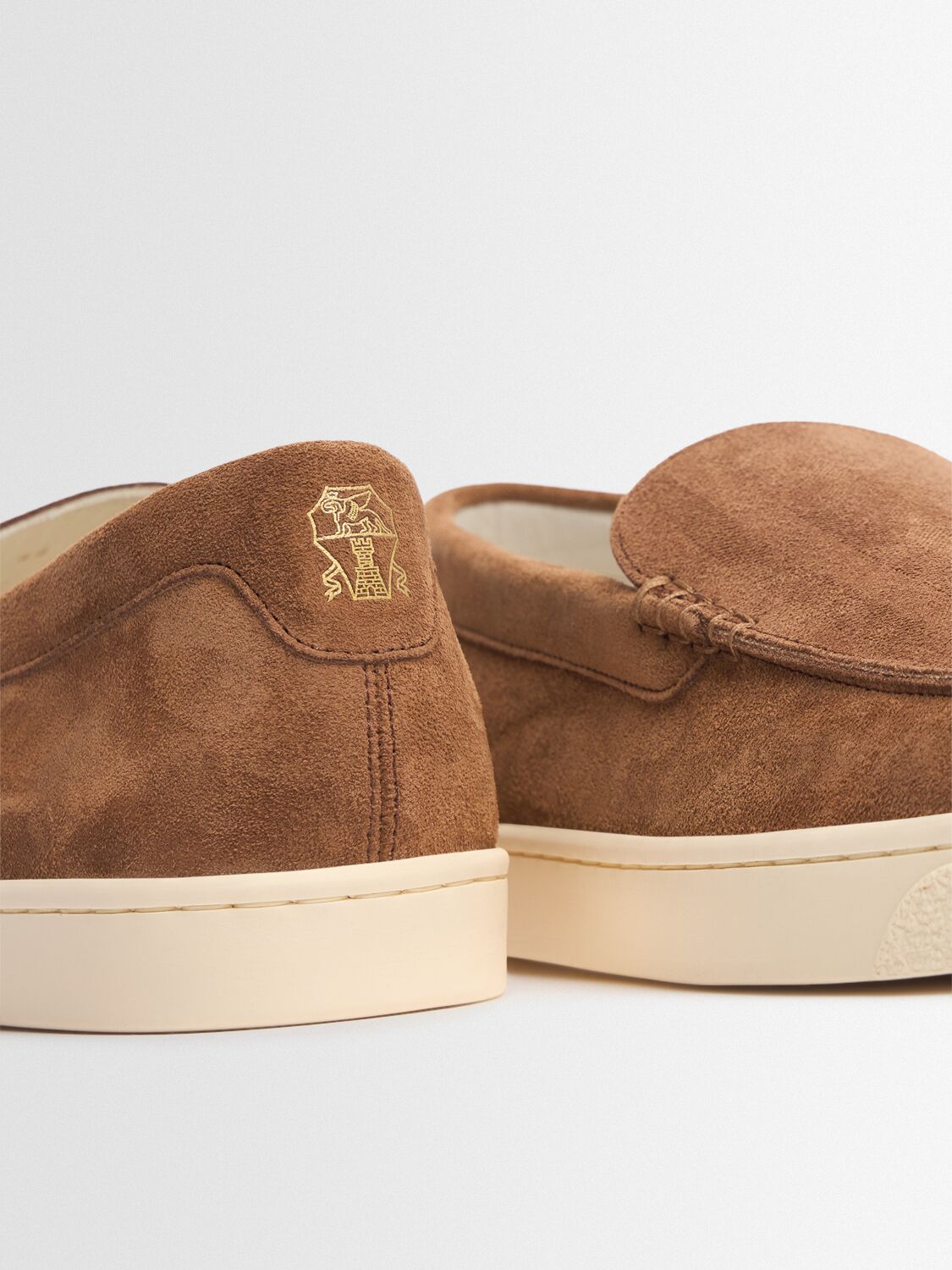 Brunello Cucinelli Suede Loafers
