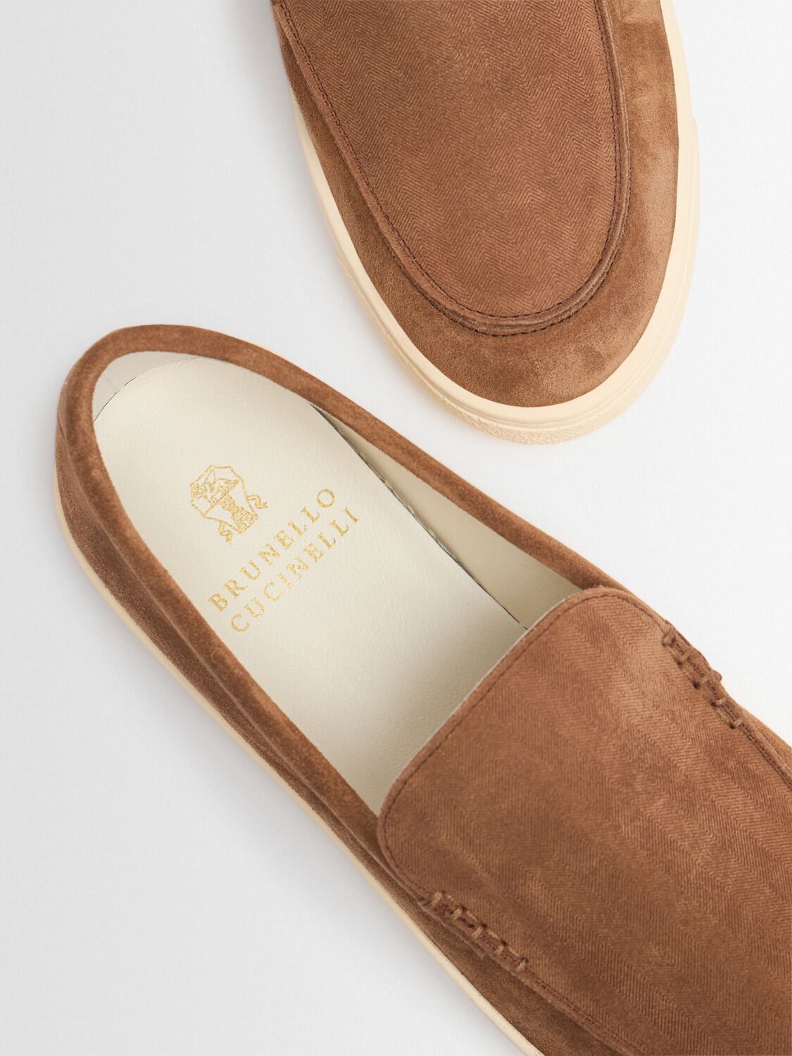 Brunello Cucinelli Suede Loafers