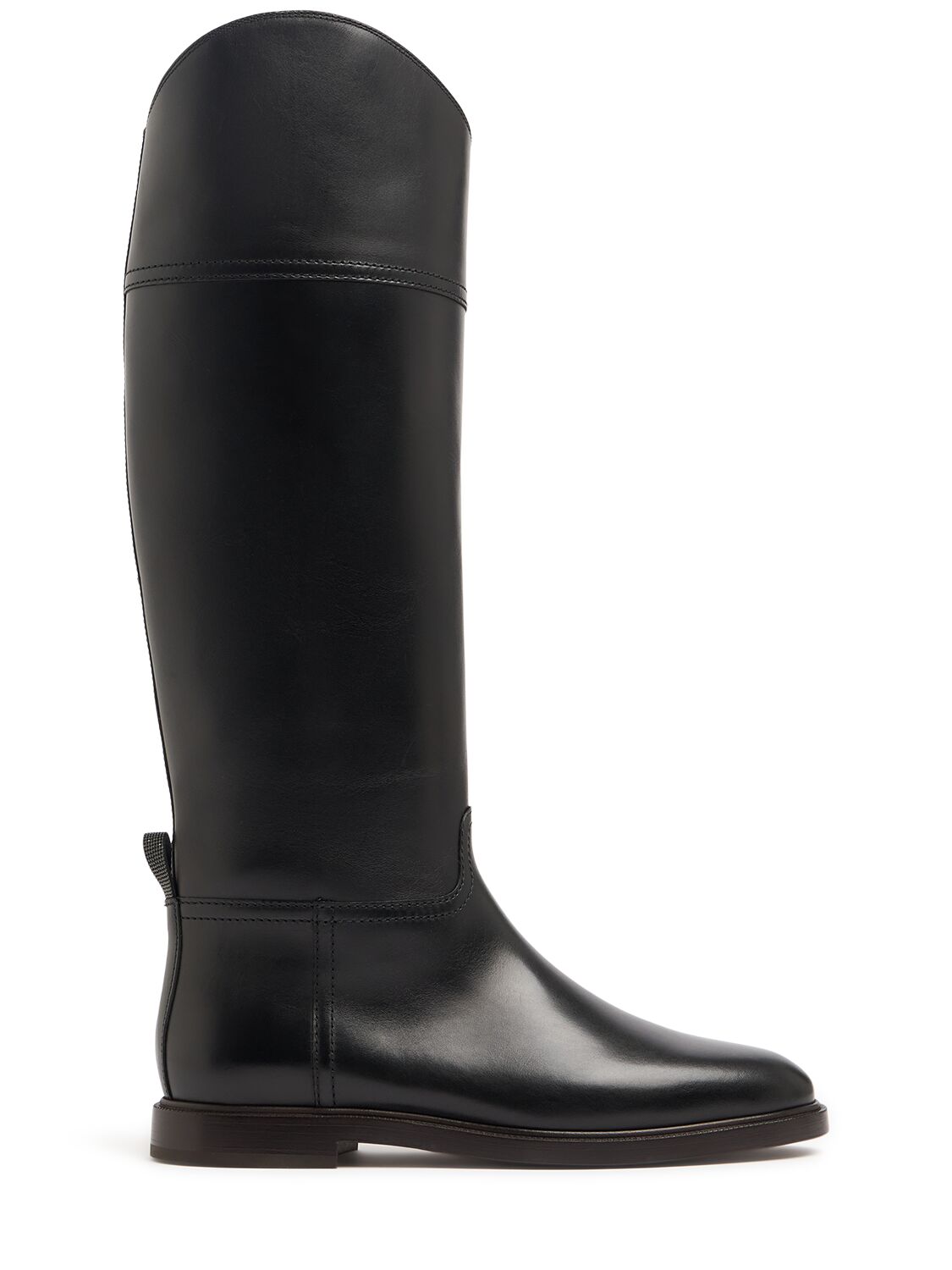 Brunello Cucinelli Leather Tall Boots