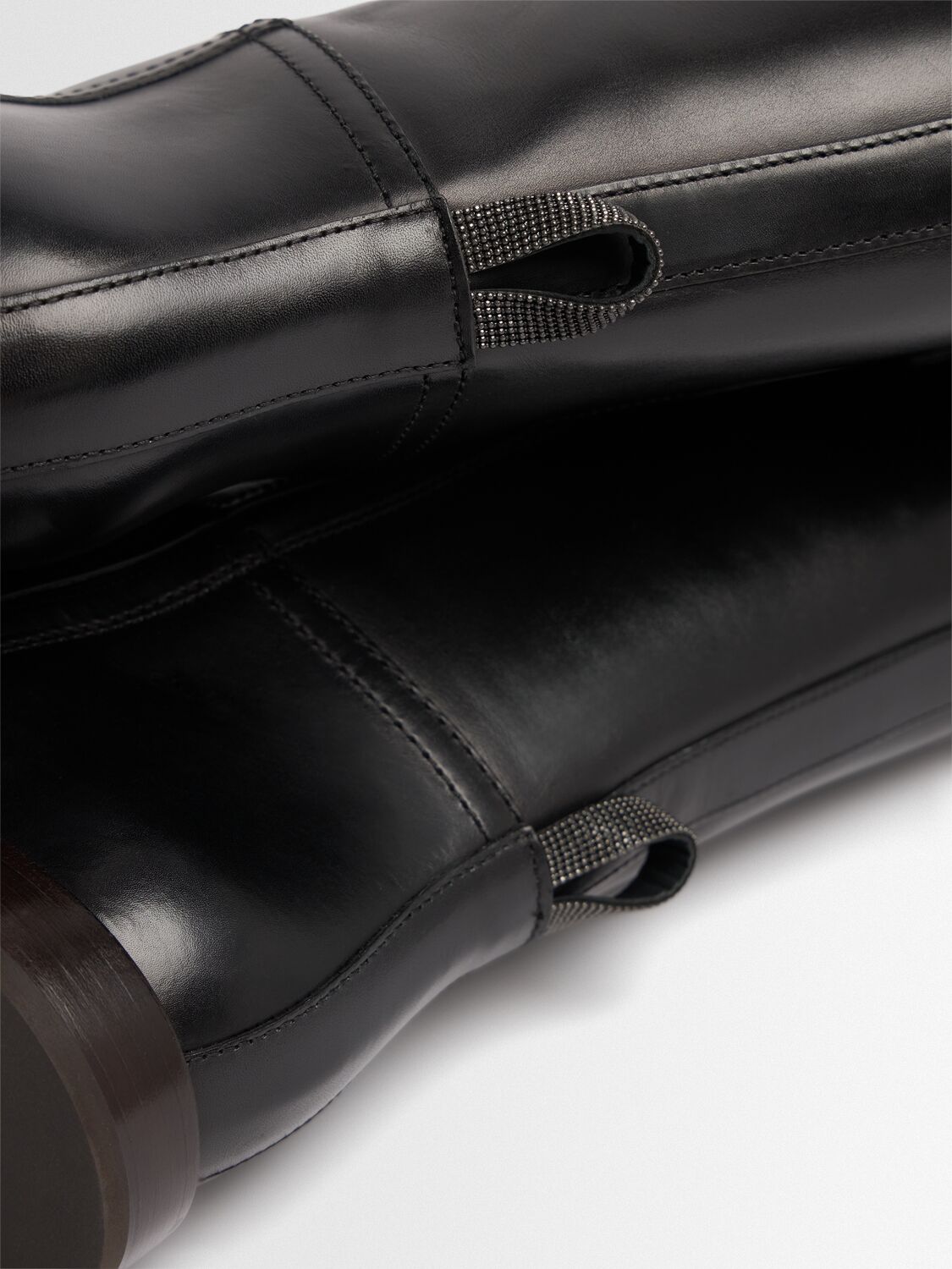 Brunello Cucinelli Leather Tall Boots