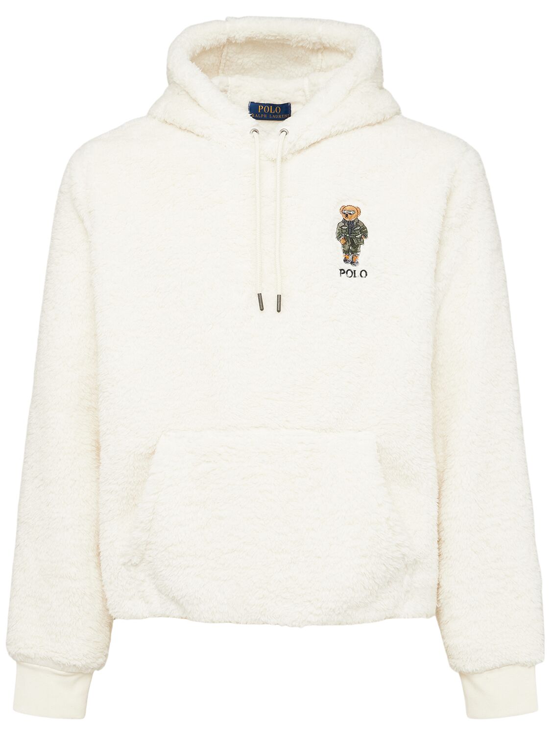 Sweat-shirt En Teddy À Capuche Defender Bear - POLO RALPH LAUREN - Modalova