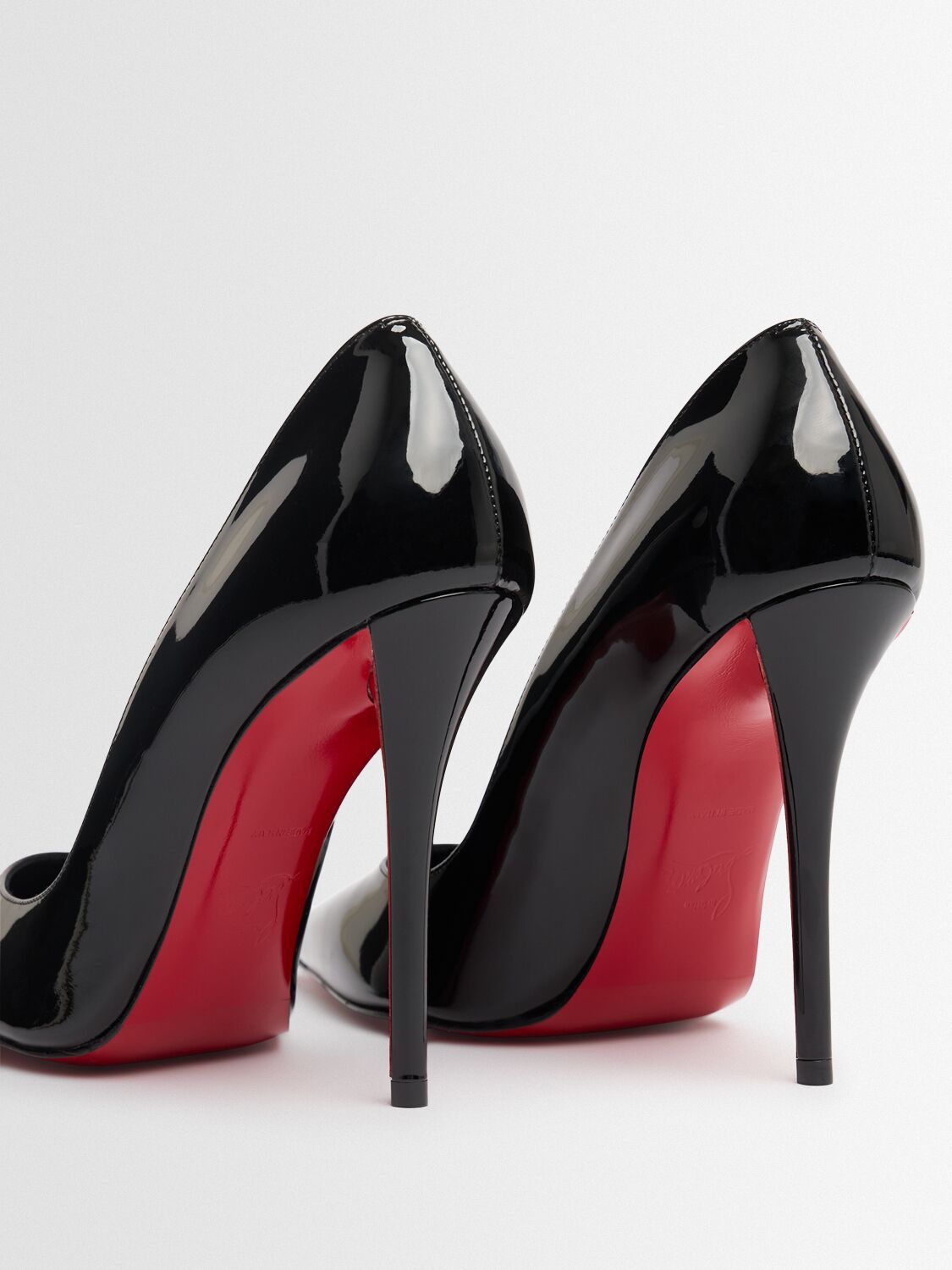Christian Louboutin 100mm Miss Z Patent Pumps