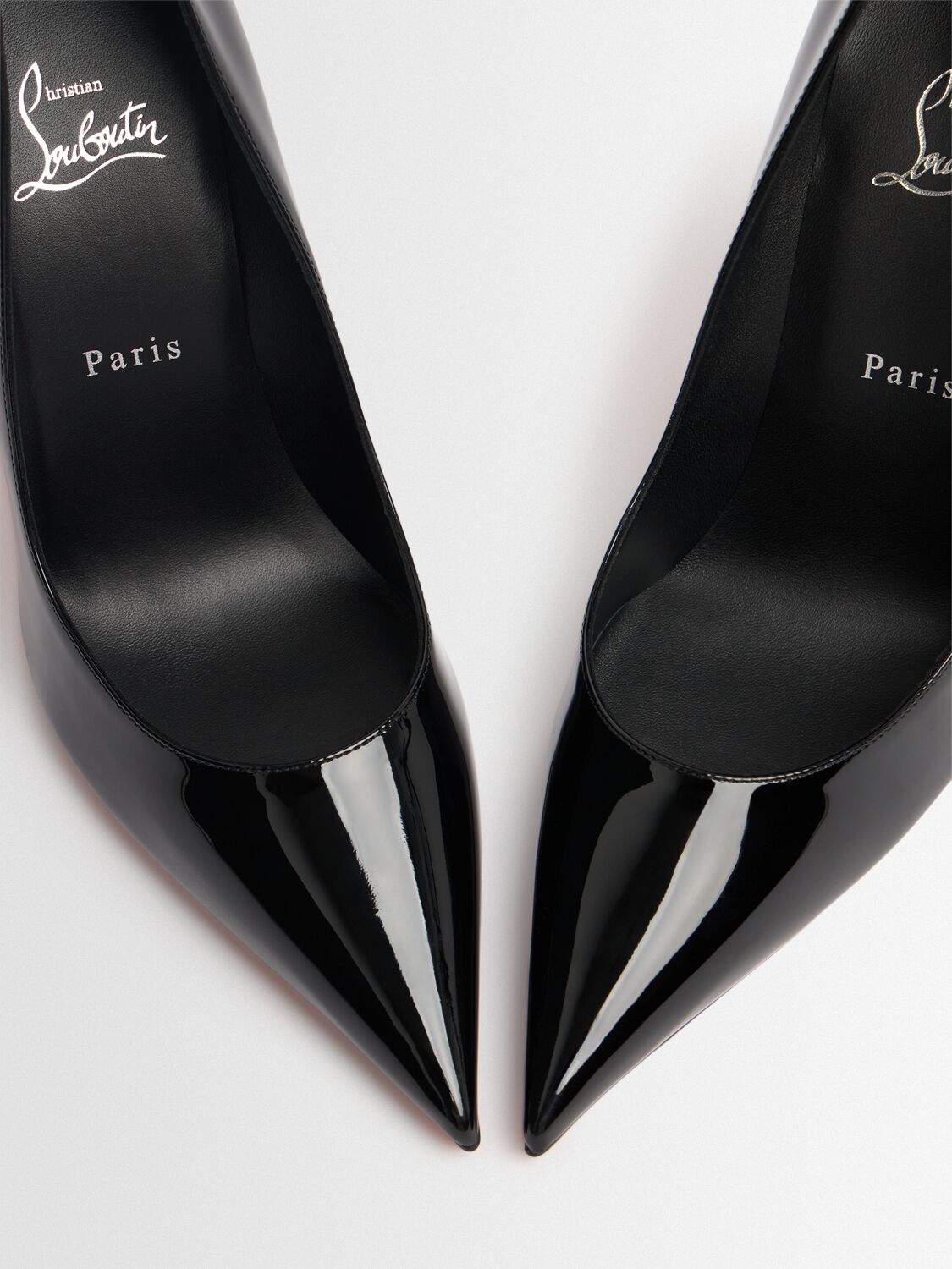 Christian Louboutin 100mm Miss Z Patent Pumps