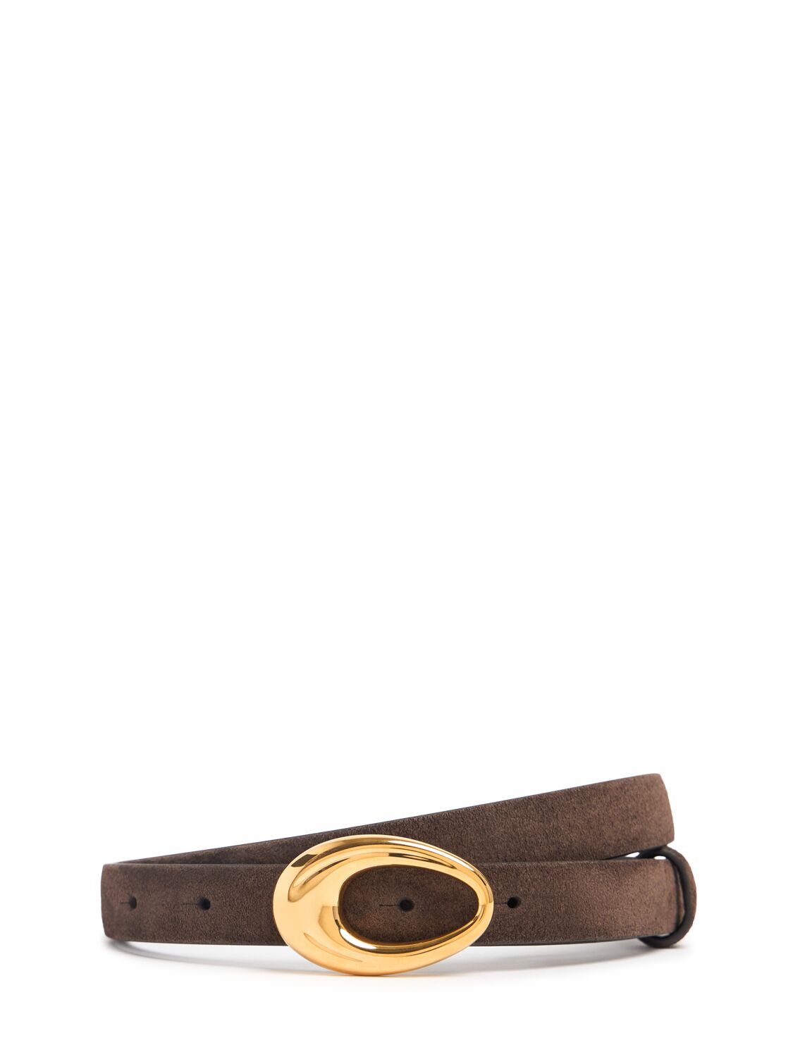 Khaite Olivia Suede Belt
