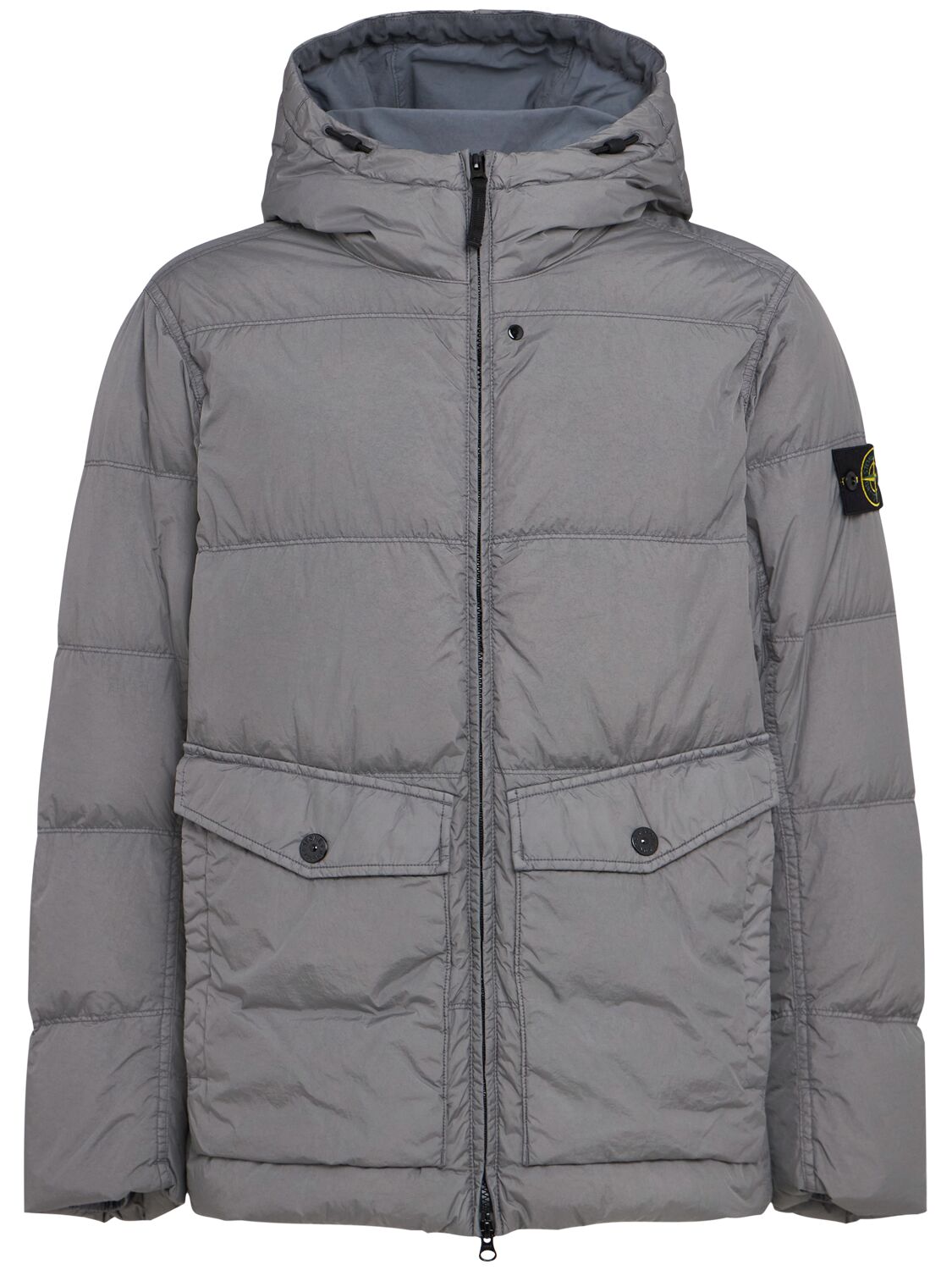 Short Nylon Down Parka