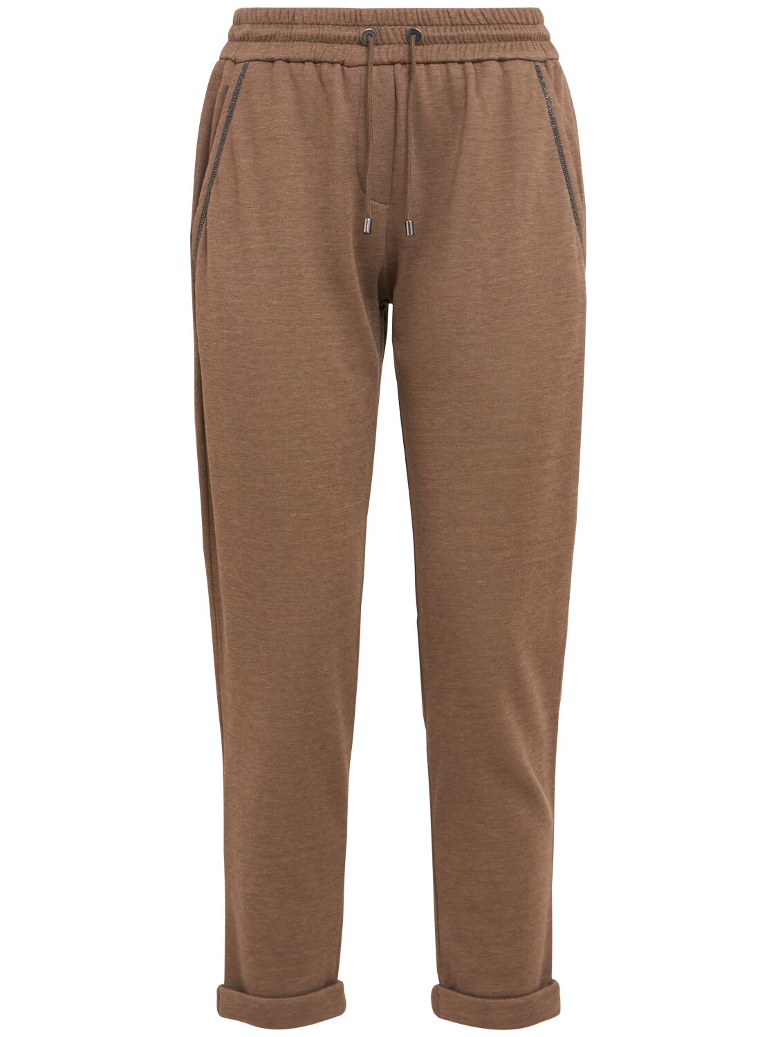 Elastic Waist Jersey Sweatpants