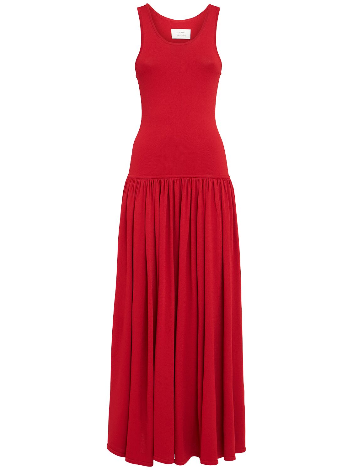 Robe Longue En Maille Avec Taille Tombante Jada - LOULOU DE SAISON - Modalova