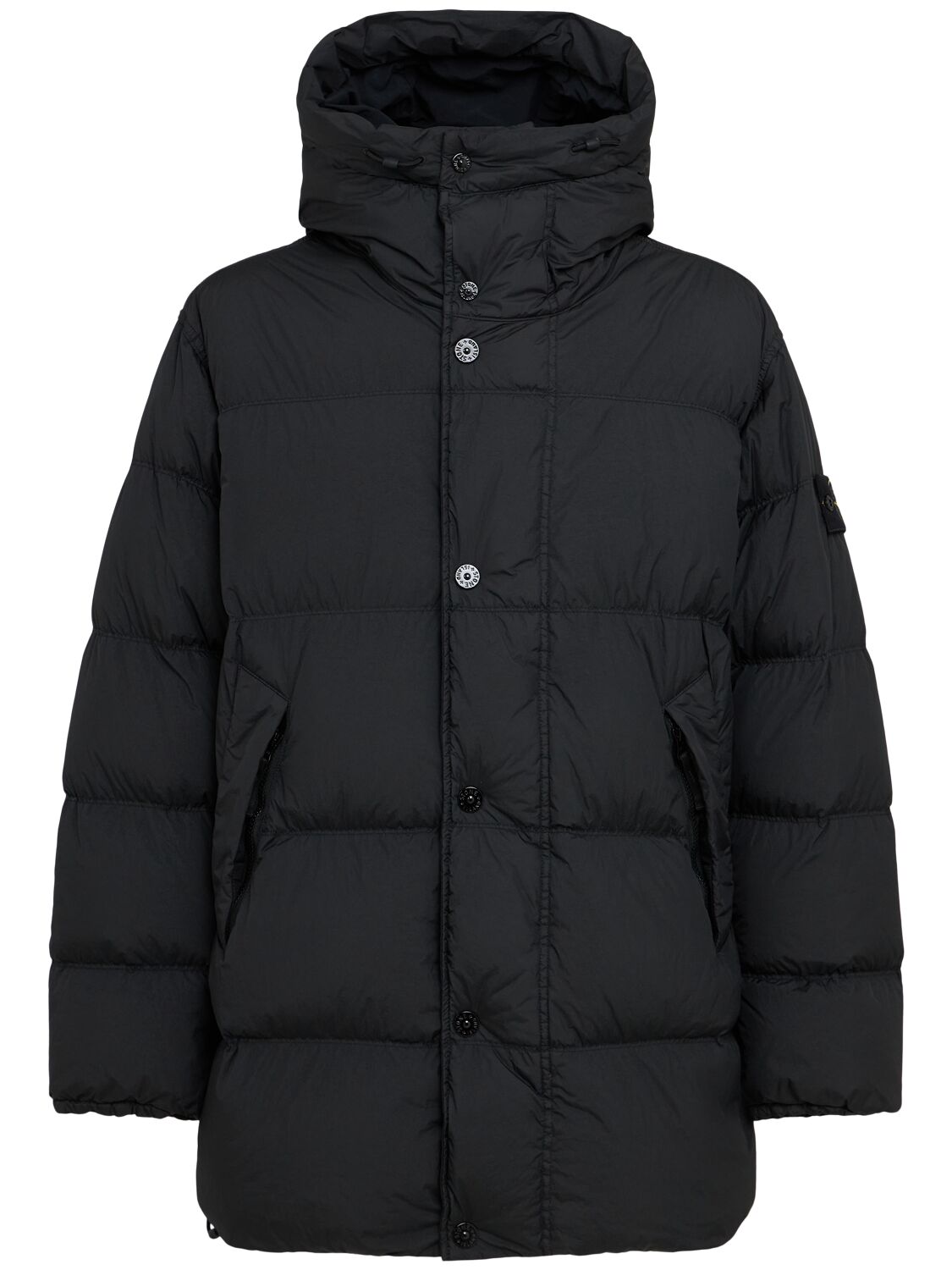 Short Nylon Down Parka