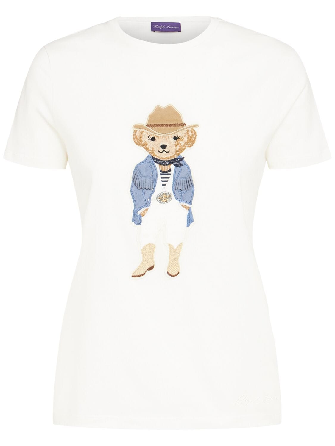 Bear Short Sleeve Cotton T-shirt