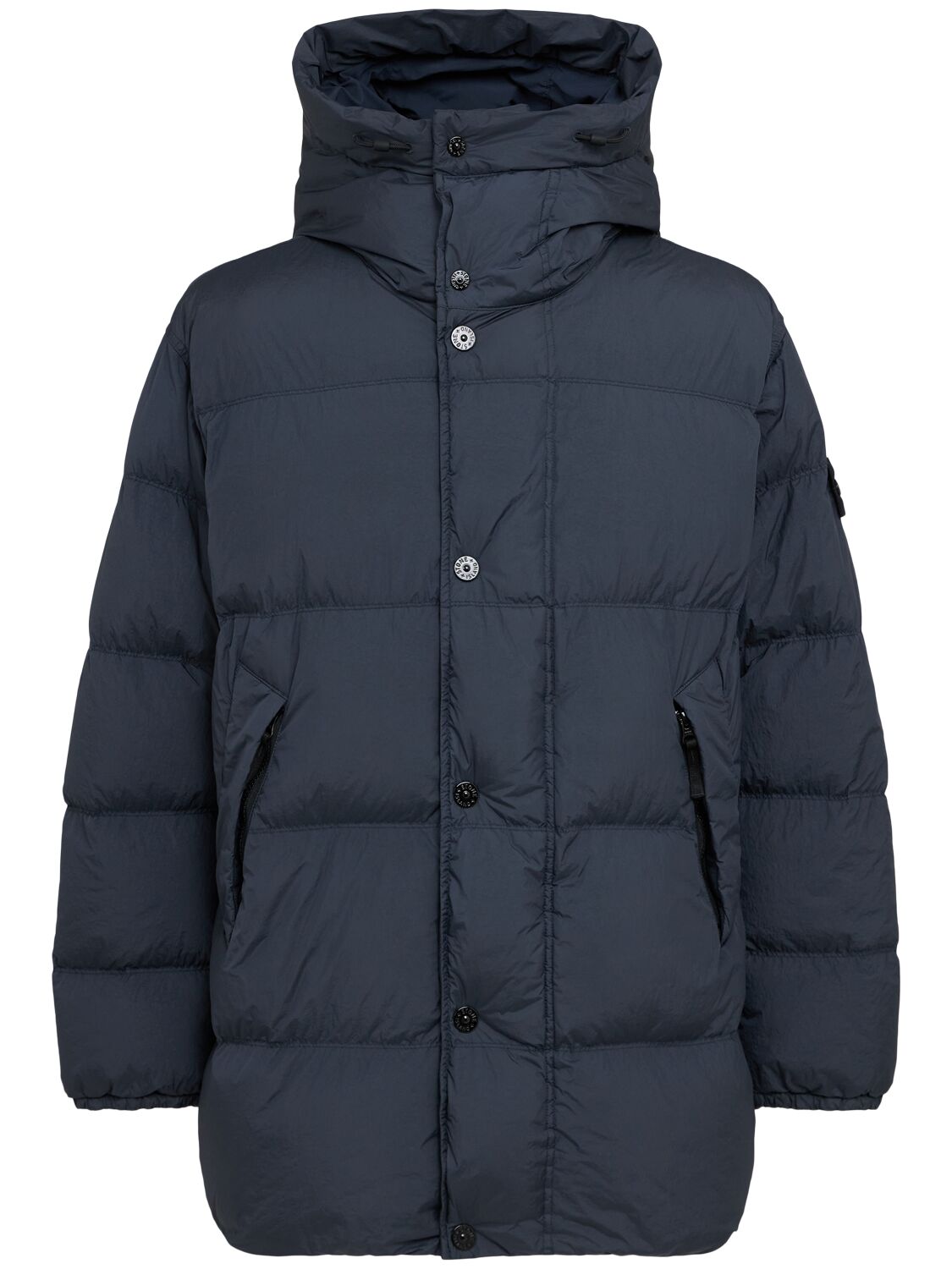 Parka Courte En Nylon Matelassé - STONE ISLAND - Modalova