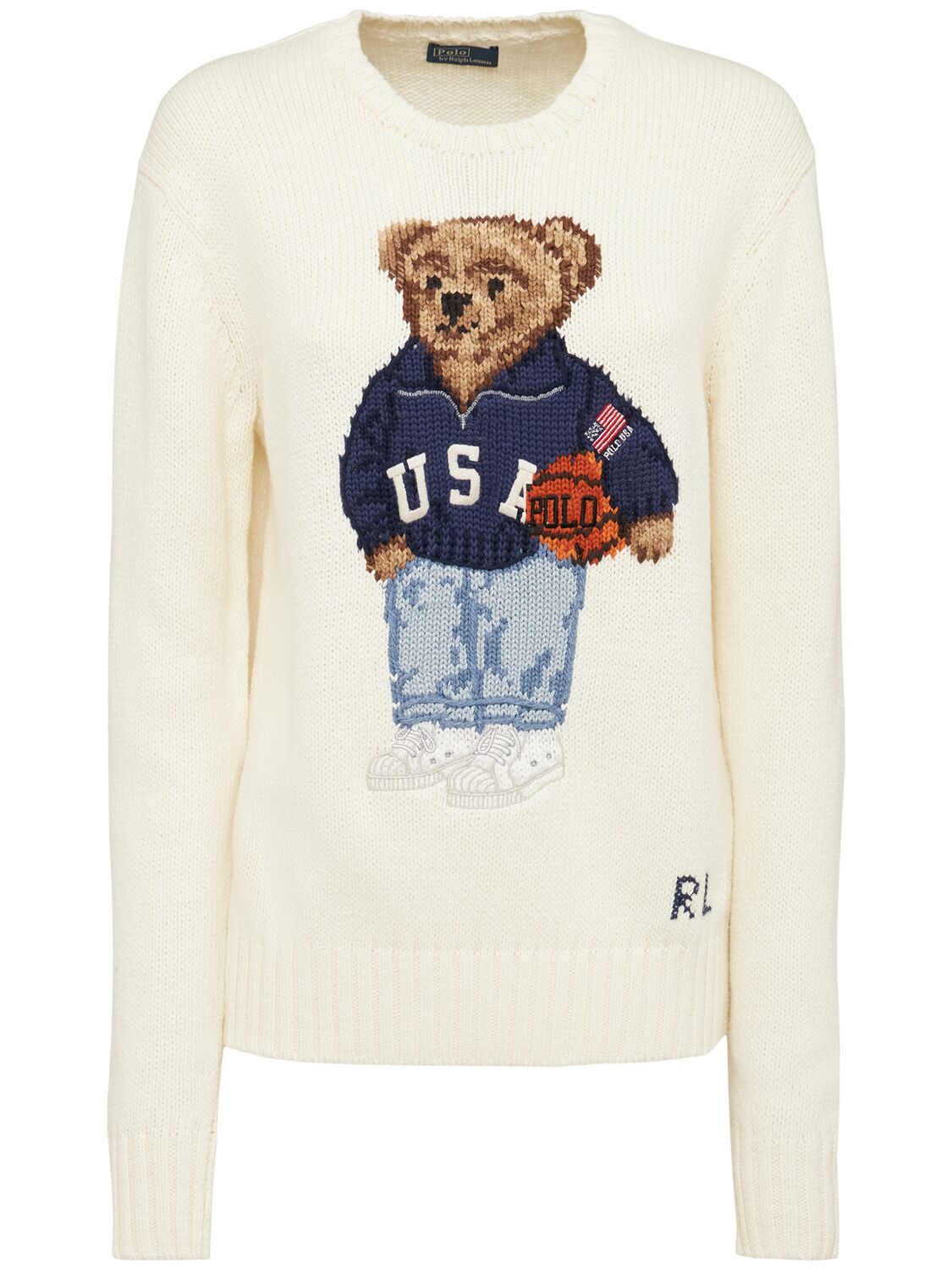 Pull-over En Maille De Lin Et Coton - POLO RALPH LAUREN - Modalova