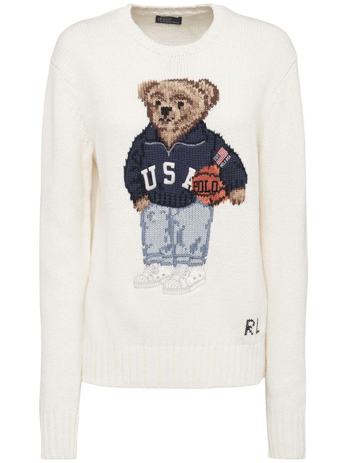 Pull-over En Maille De Lin Et Coton - POLO RALPH LAUREN - Modalova