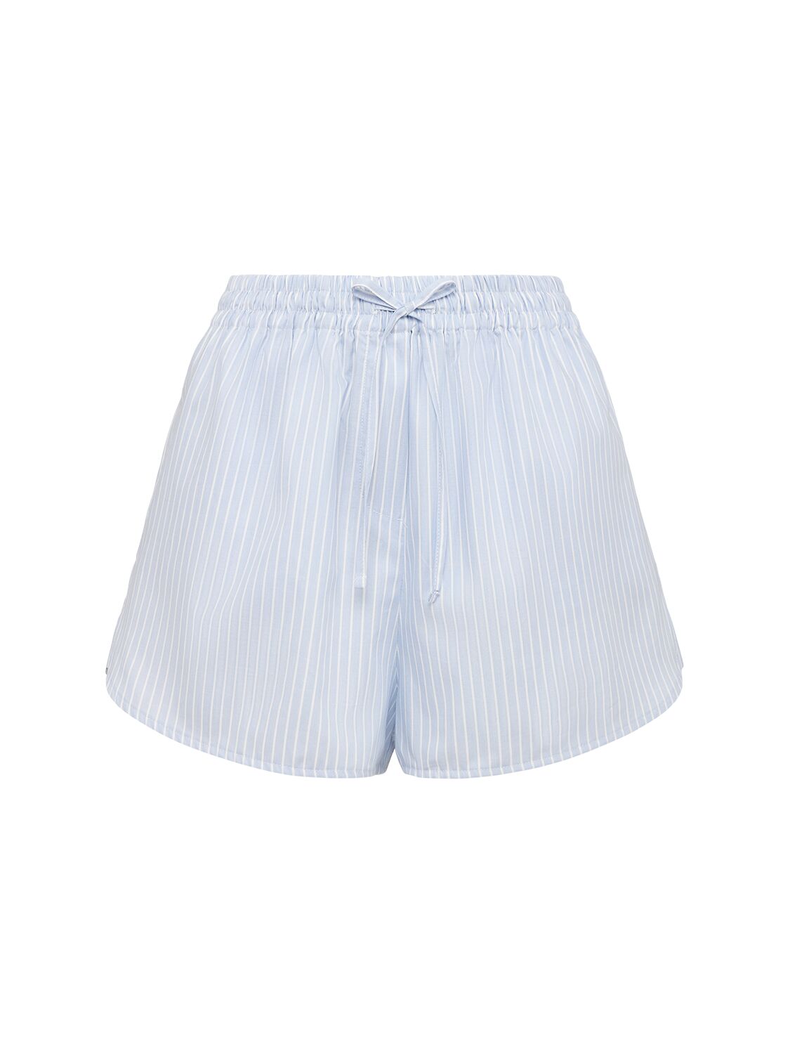 Annagreta Nina Cotton Twill Shorts In Multi