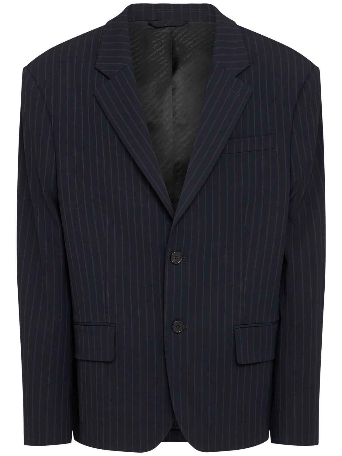 Veste En Viscose Jotam À Fines Rayures - ACNE STUDIOS - Modalova