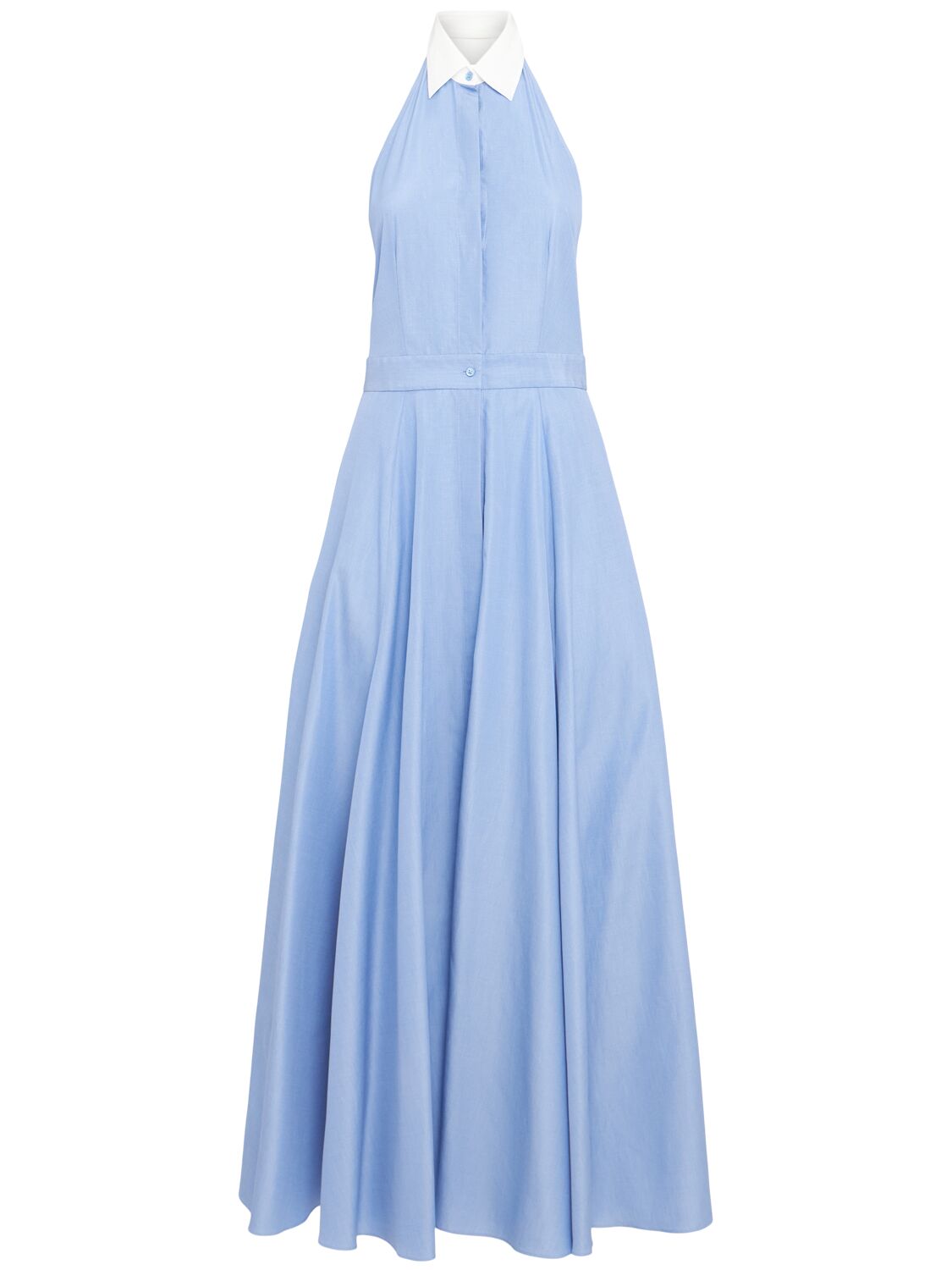 Ralph Lauren Eldred Sleeveless Cotton Cocktail Dress
