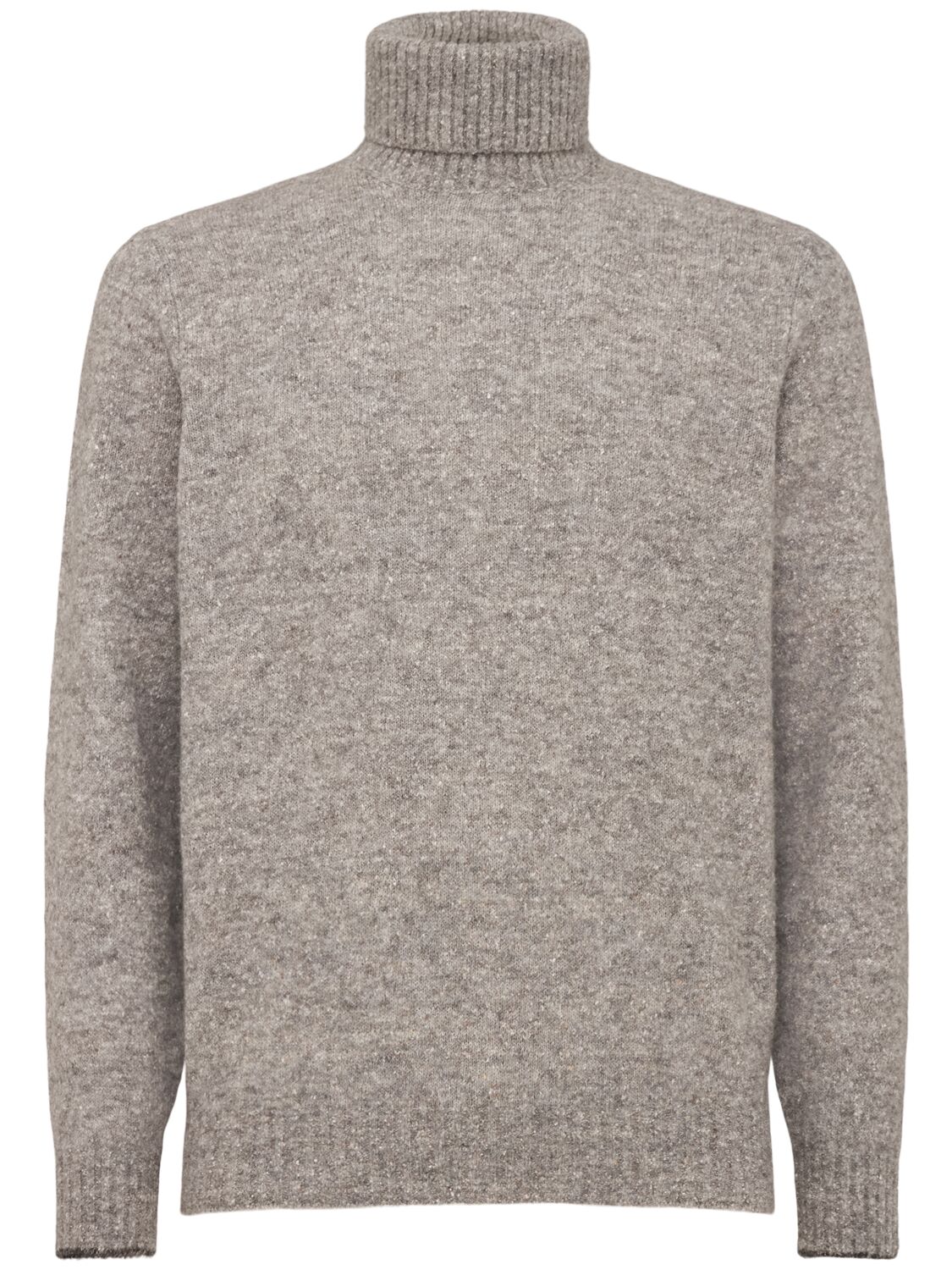 Pull-over En Maille D'alpaga Mélangé À Col Roulé - BRUNELLO CUCINELLI - Modalova