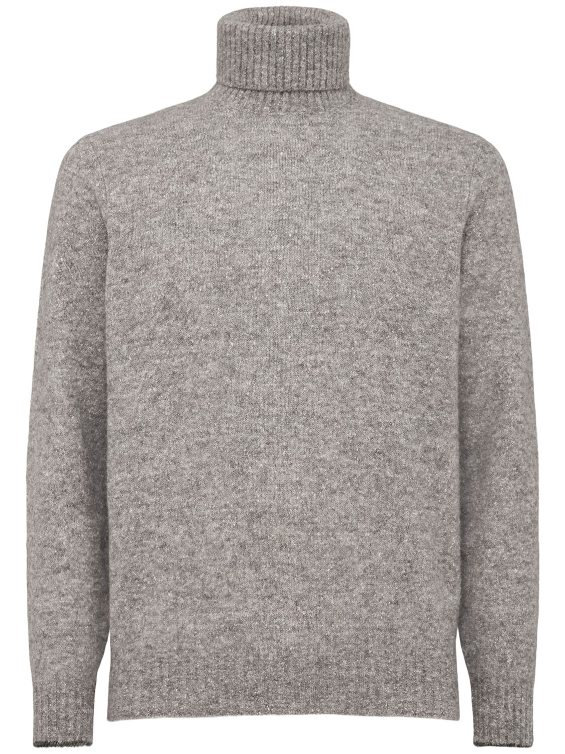 Pull-over En Maille D'alpaga Mélangé À Col Roulé - BRUNELLO CUCINELLI - Modalova