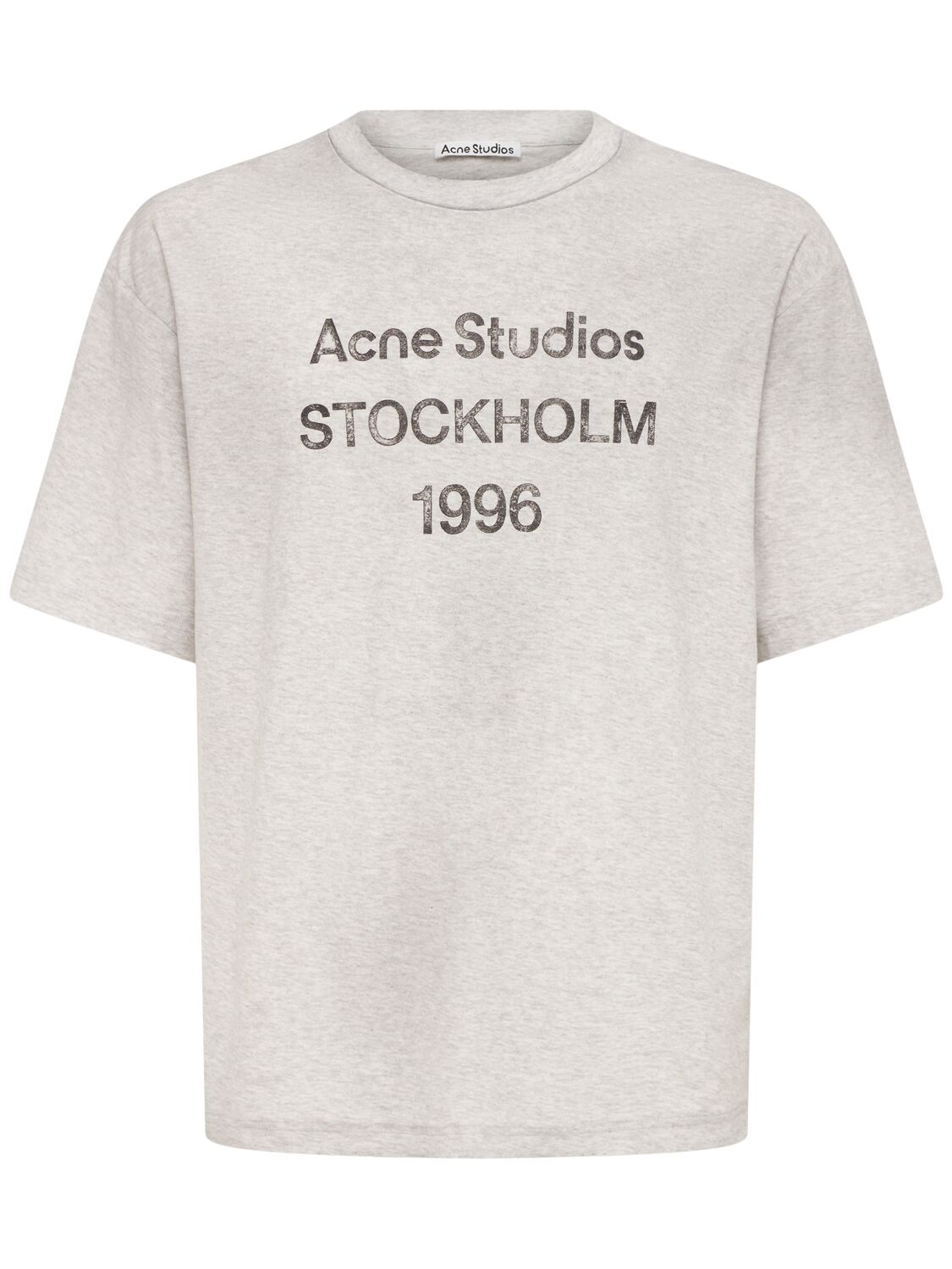 T-shirt En Jersey De Coton Exford 1996 S/s - ACNE STUDIOS - Modalova