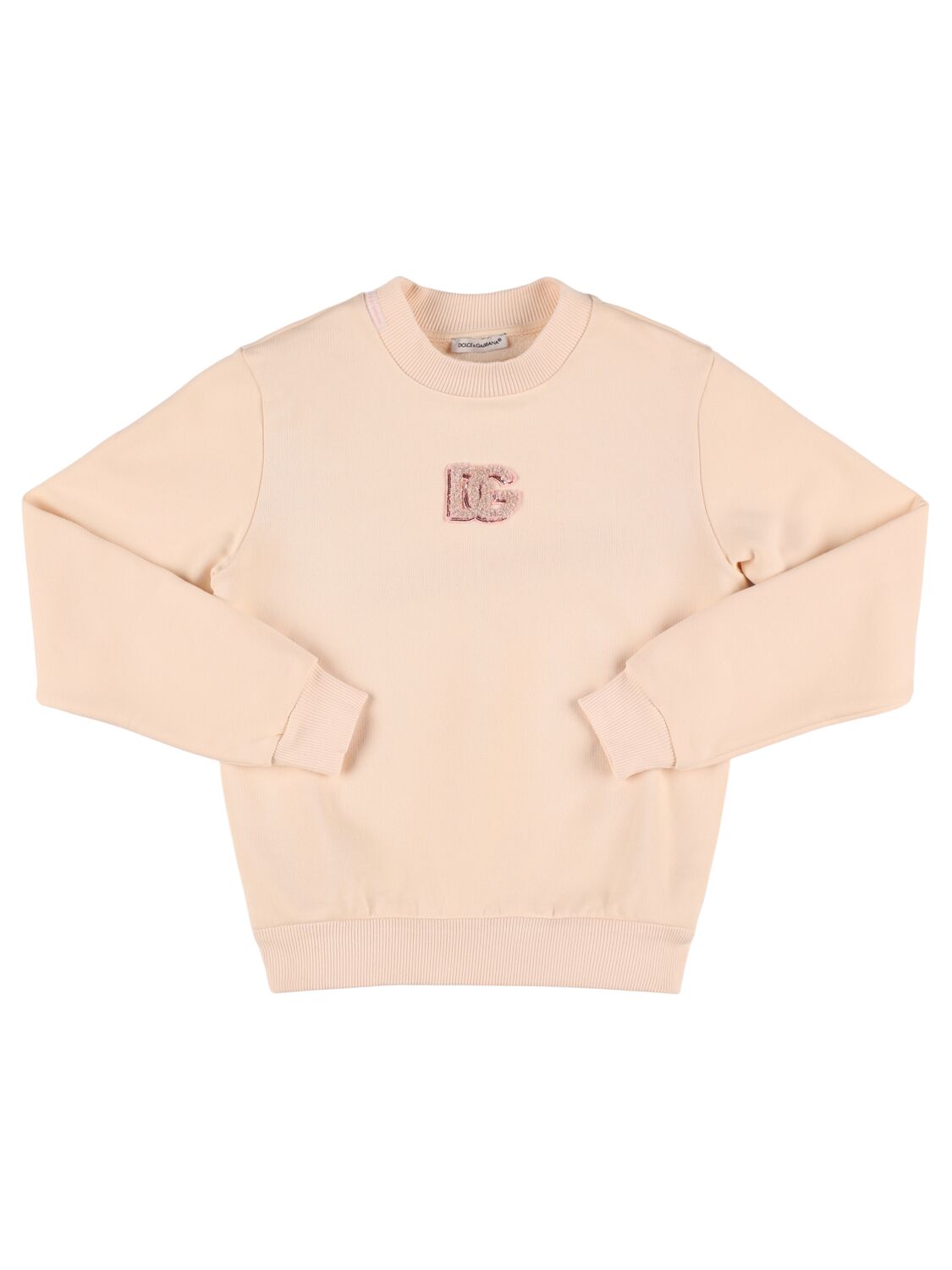 Dolce & Gabbana Embellished Cotton Sweatshirt
