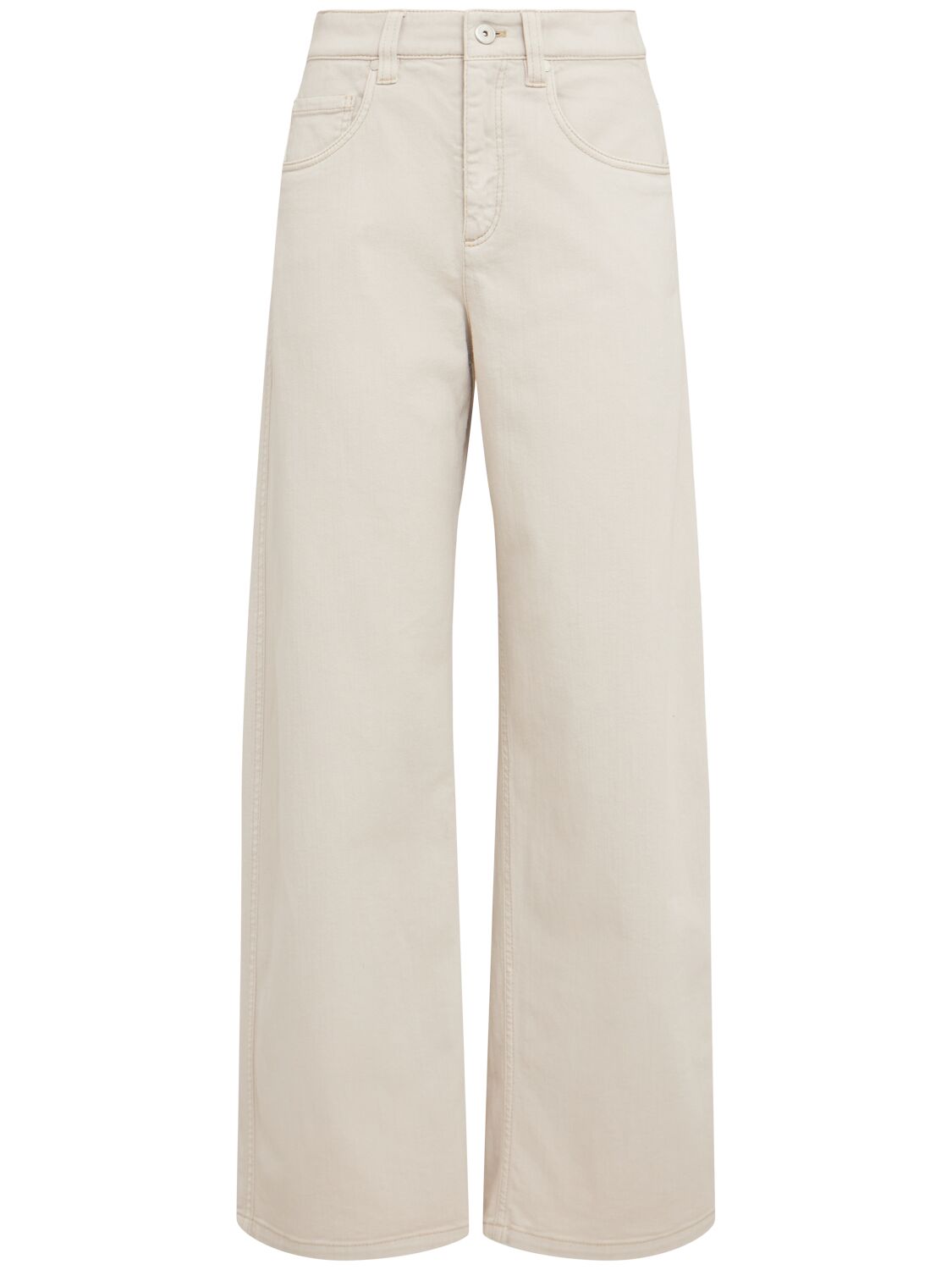 Brunello Cucinelli Denim Wide Leg Jeans
