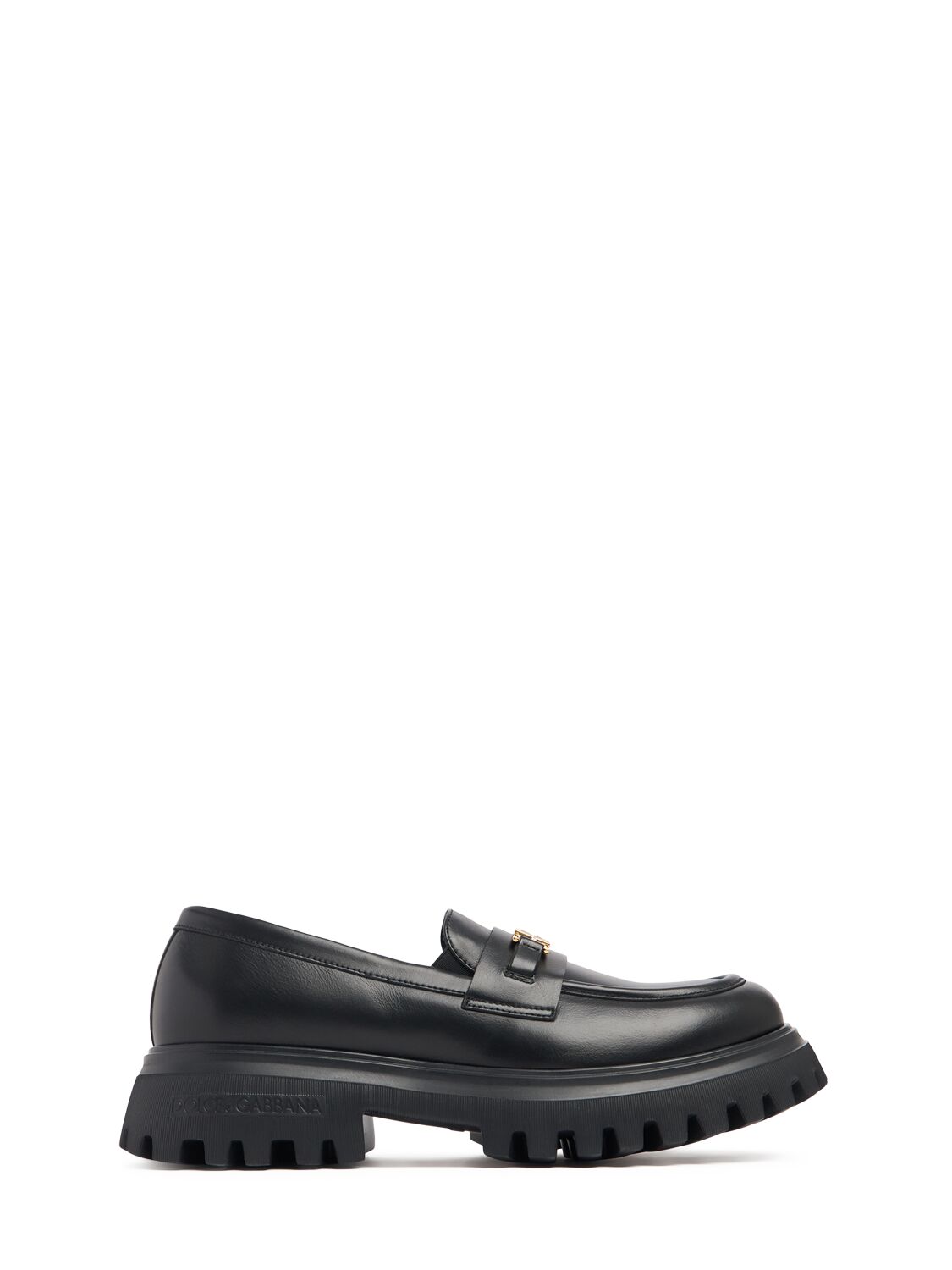 DOLCE & GABBANA Leather Loafers