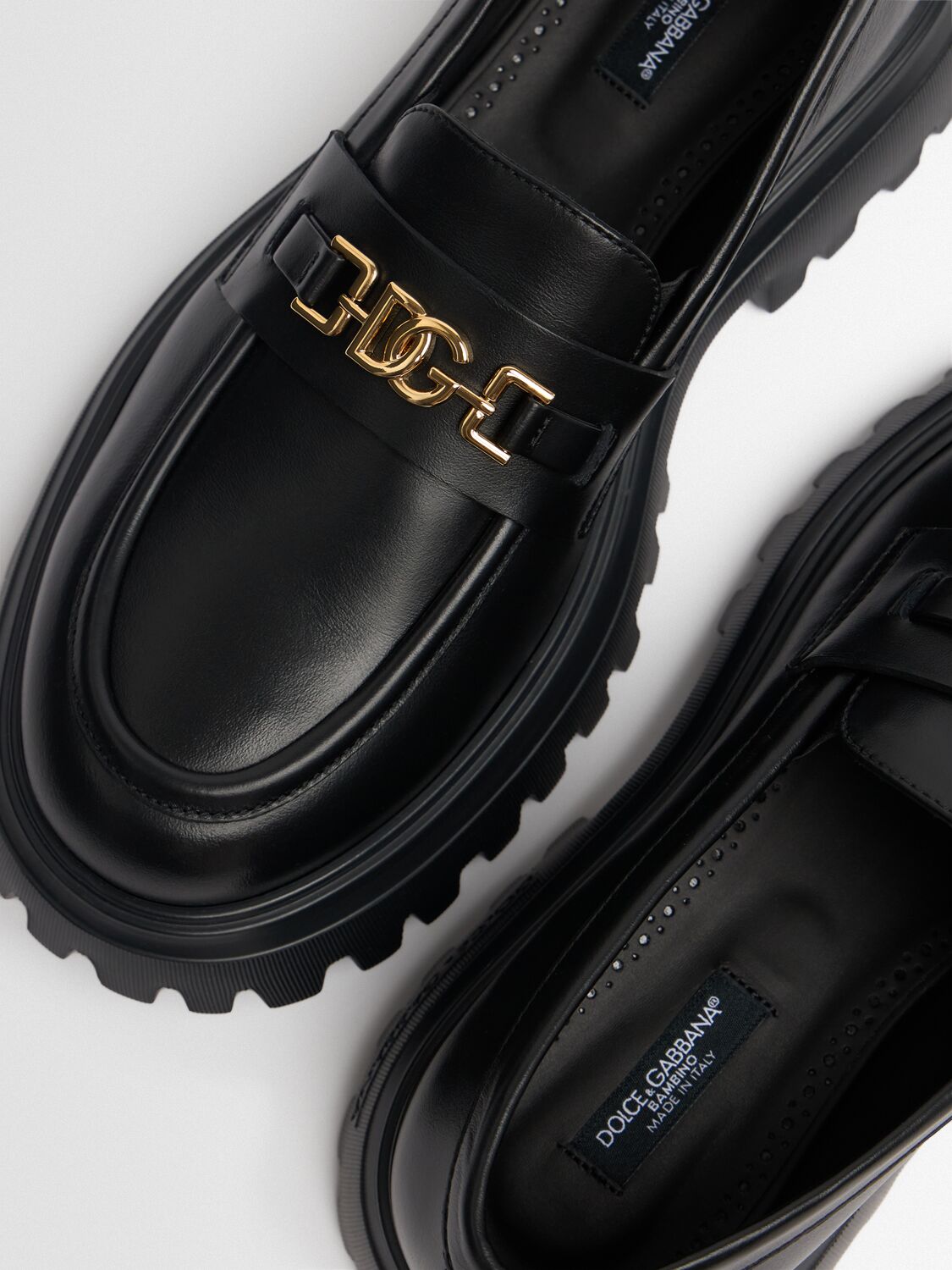 Dolce & Gabbana Leather Loafers