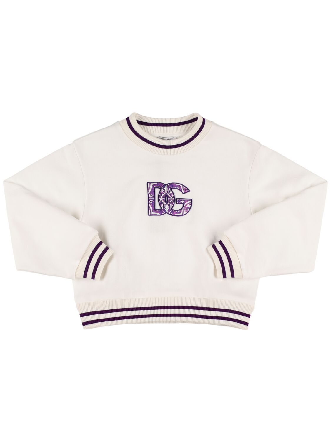 Dolce & Gabbana Cotton Sweatshirt W/logo