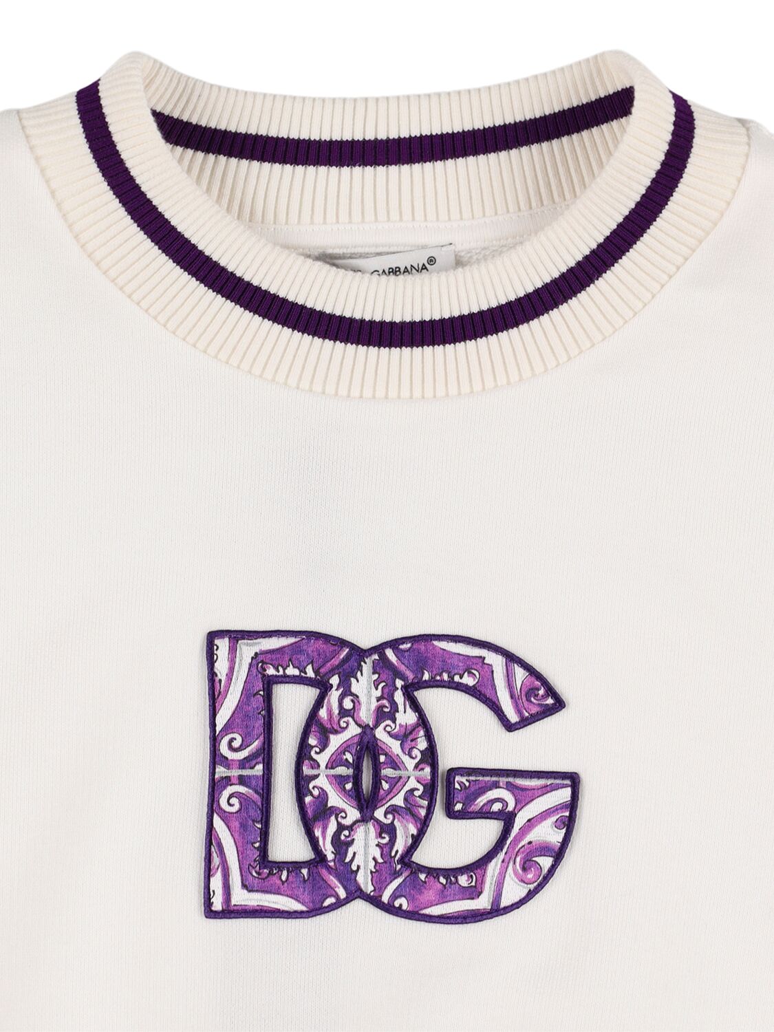 Dolce & Gabbana Cotton Sweatshirt W/logo