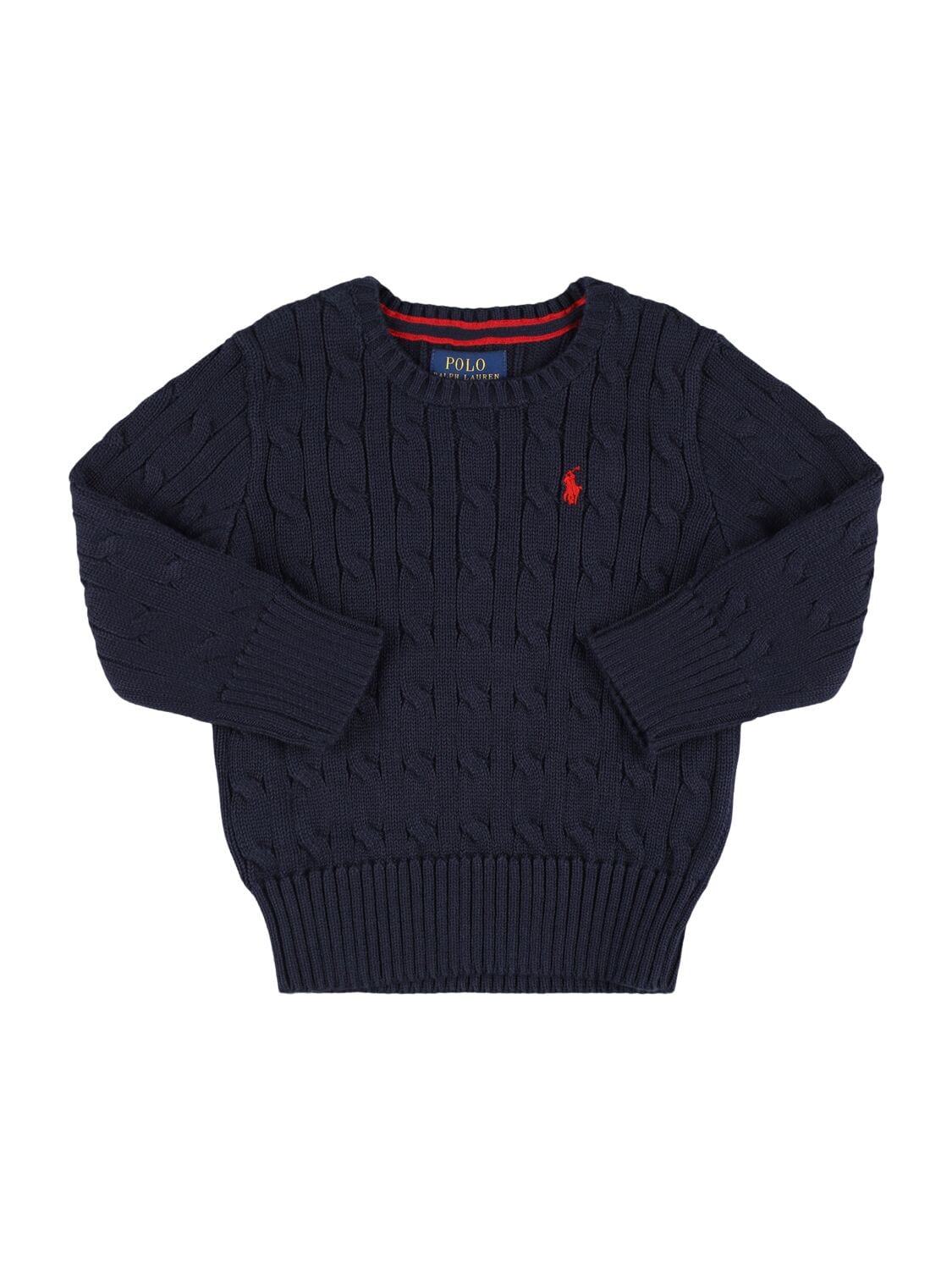 Cotton Cable Knit Sweater