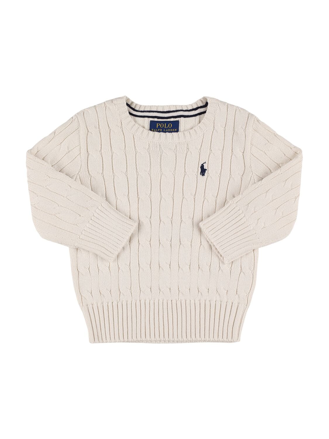 Cotton Cable Knit Sweater