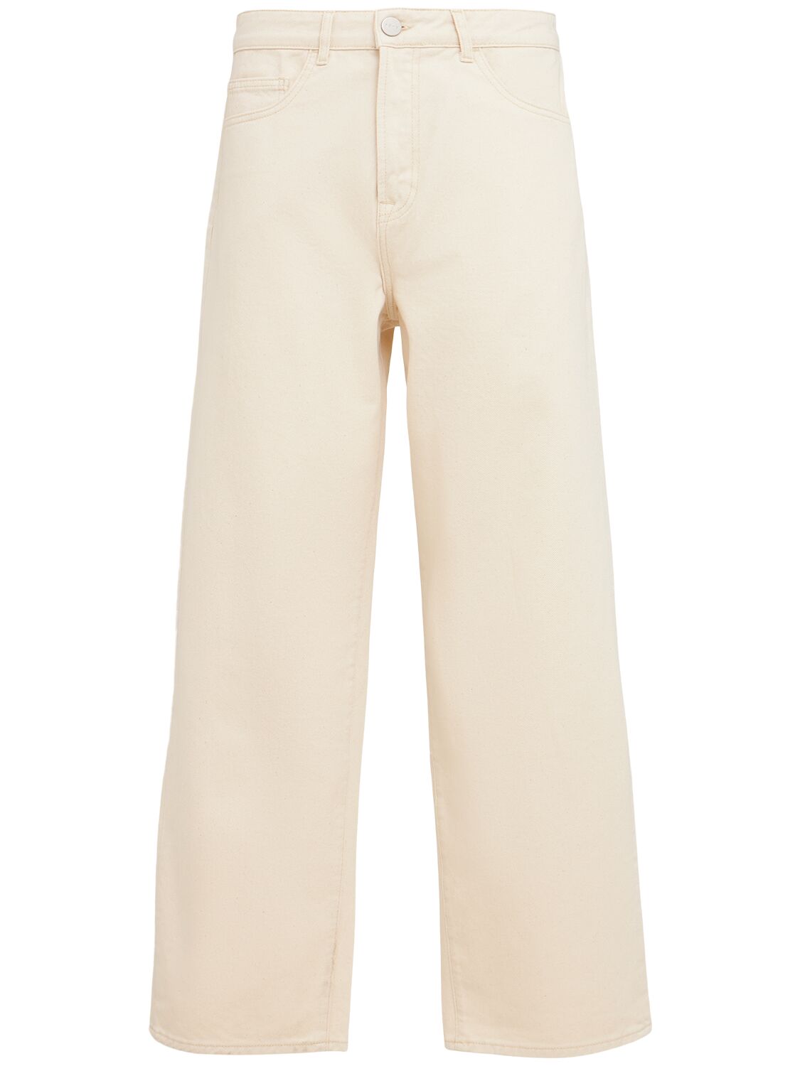 Rohe Baggy Low-rise Denim Jeans In Pink