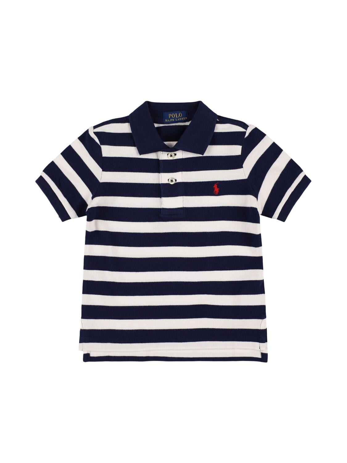 Printed Cotton Polo T-shirt