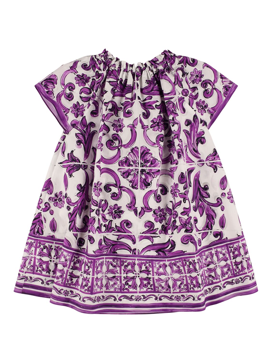 Dolce & Gabbana Printed Cotton Dress