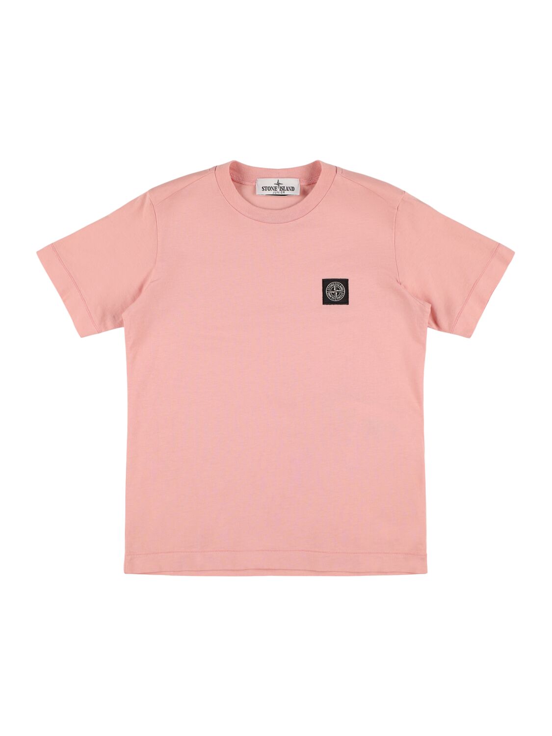 STONE ISLAND JUNIOR Cotton Jersey T-shirt W/logo