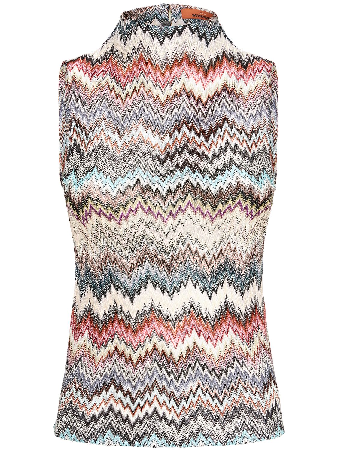Missoni Fitted Turtleneck Top