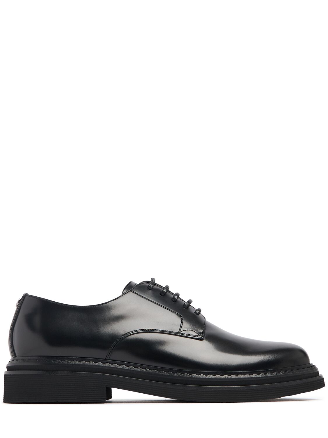 Chaussures À Lacets En Cuir - DOLCE & GABBANA - Modalova
