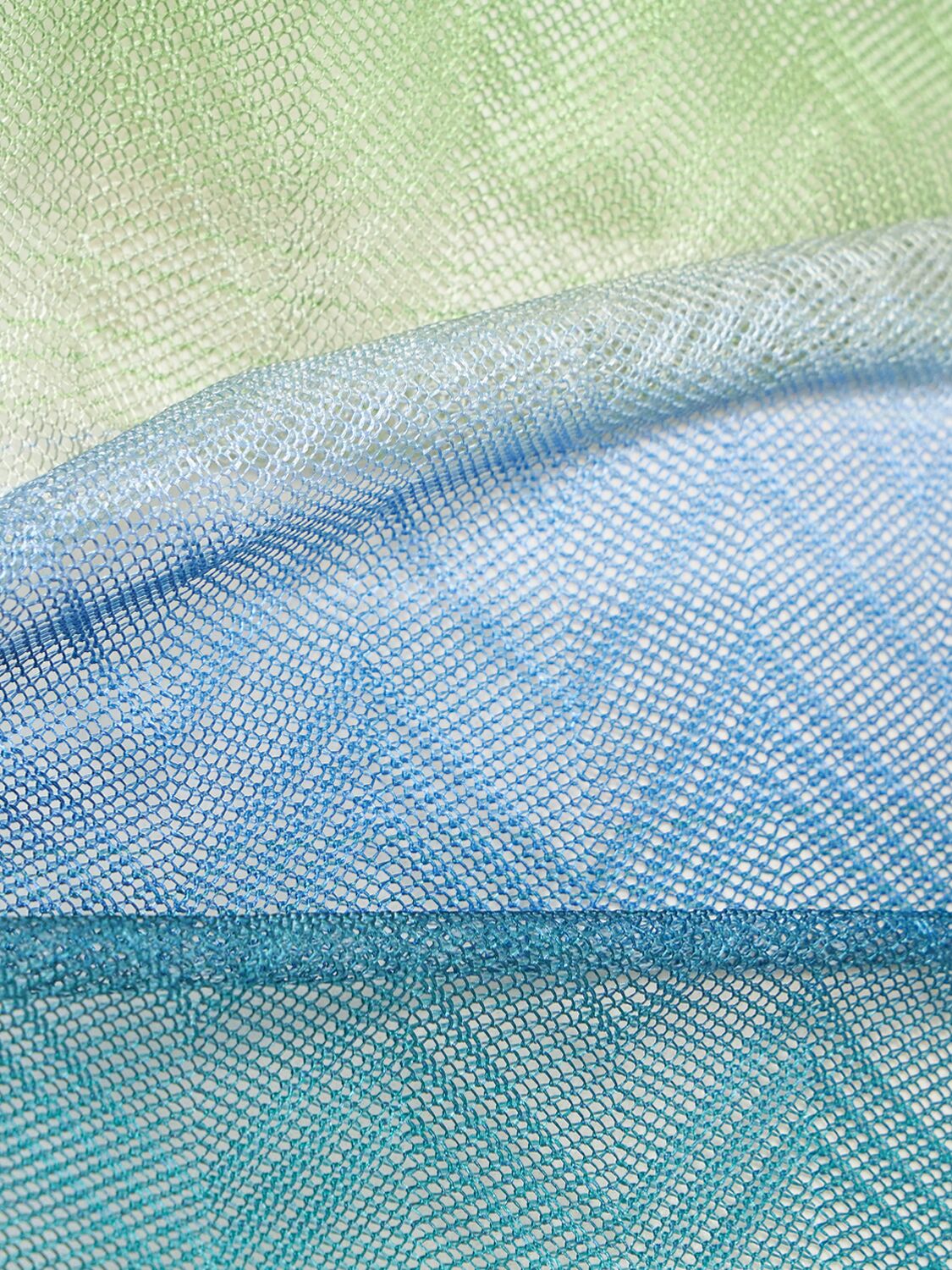 Missoni Long Coverup Blue And Green Gradient