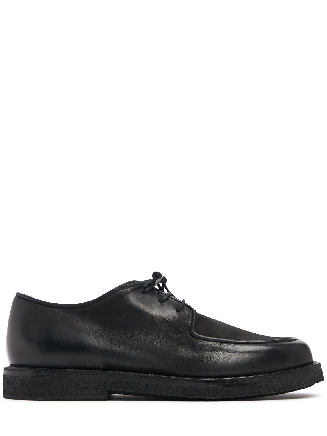 Marsèll Moccar Nubuck Leather Shoes In Black