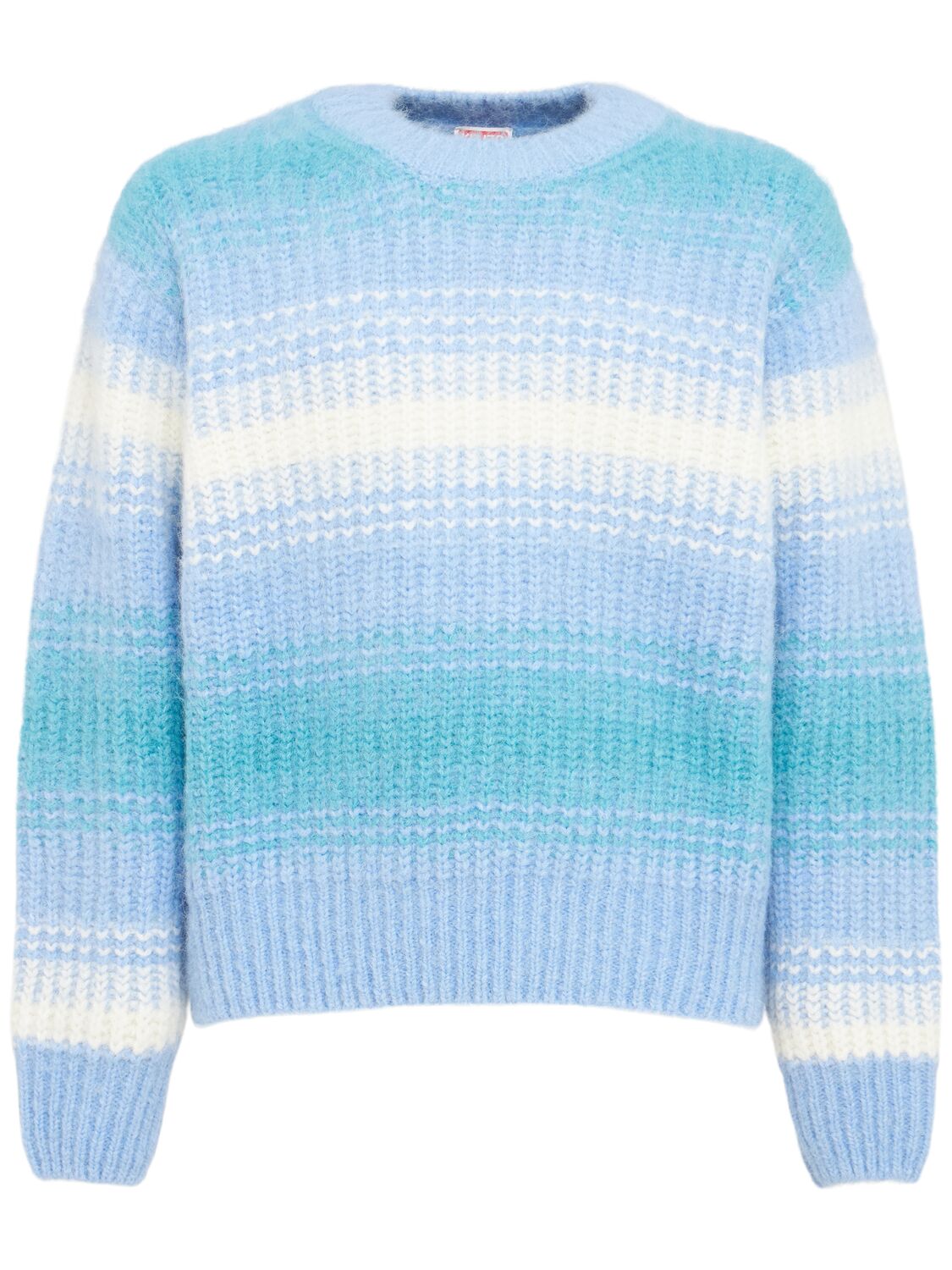 Pull-over En Alpaga Mélangé À Rayures Kenzo - KENZO PARIS - Modalova